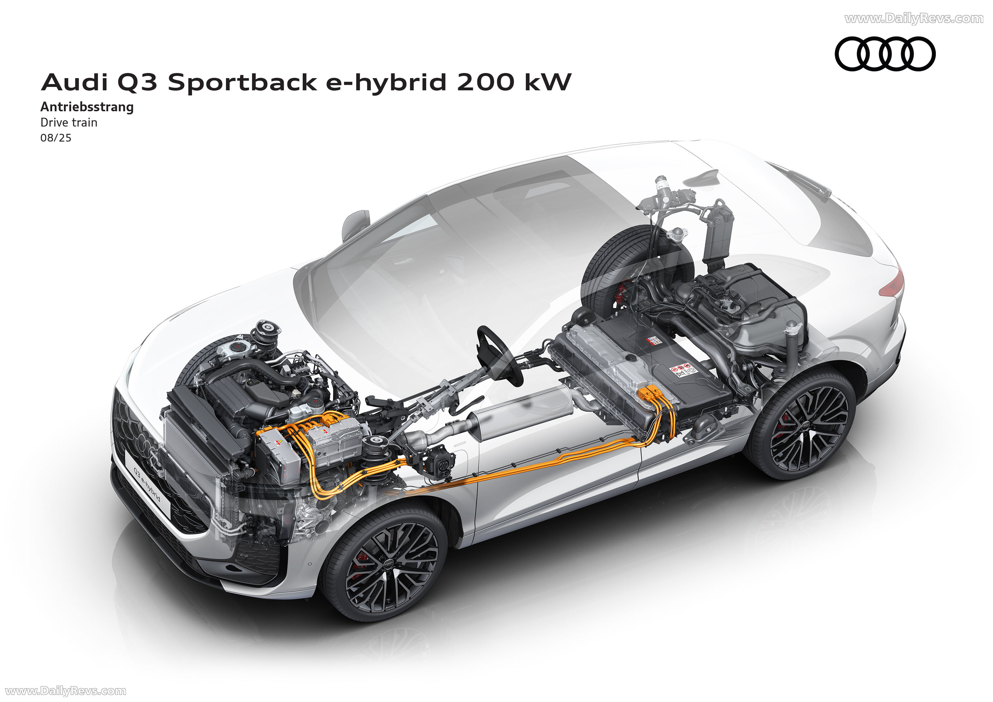 2026 Audi Q3 Sportback e-hybrid F3 Engine