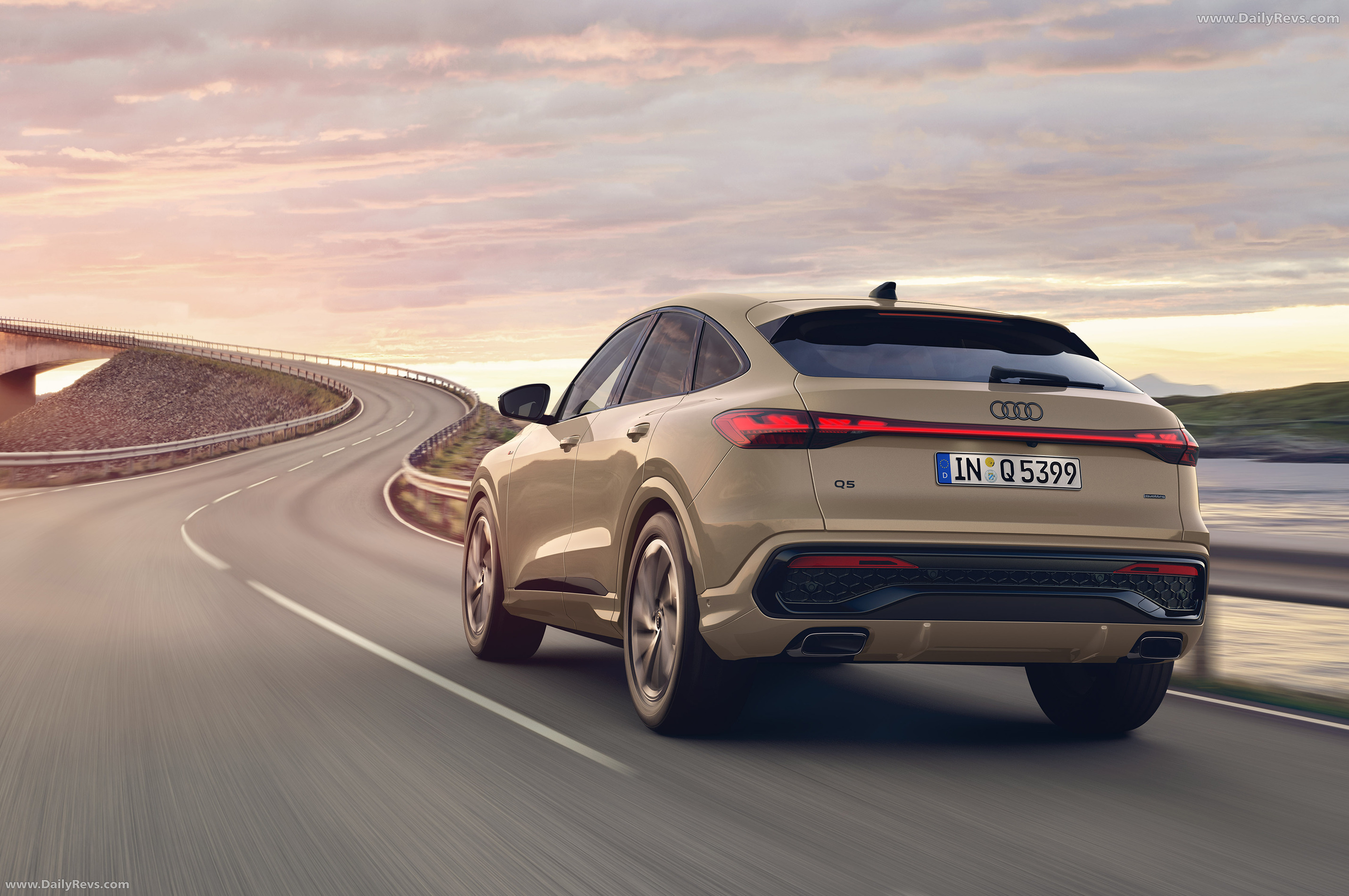 2025 Audi Q5 Sportback FY Japanese Version Rear View