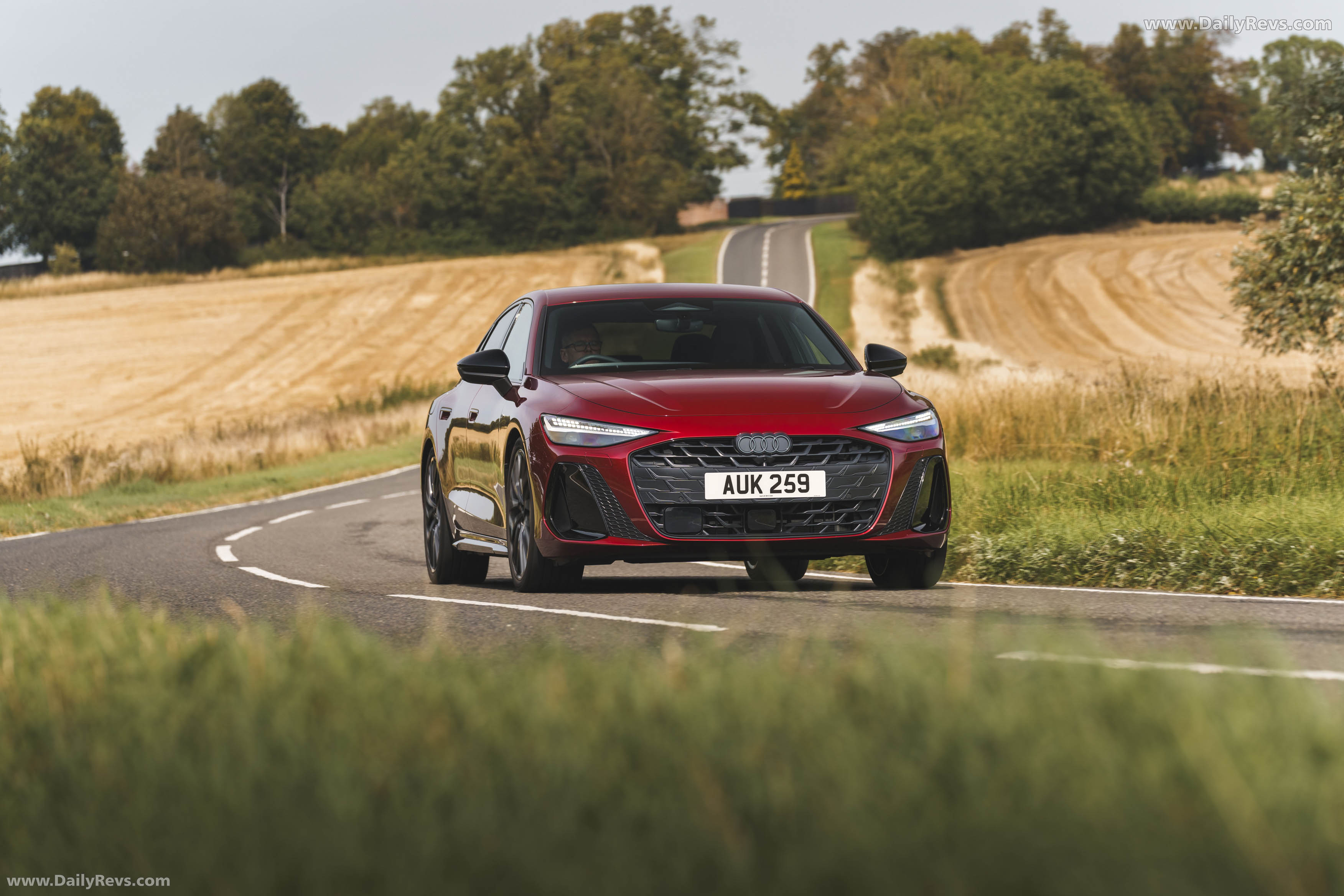 2026 Audi A6 Sedan e-hybrid Quattro UK Version Front View