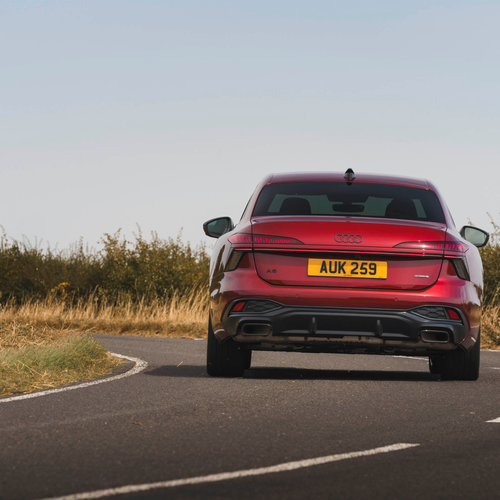 2026 Audi A6 Sedan e-hybrid Quattro UK Version Rear View