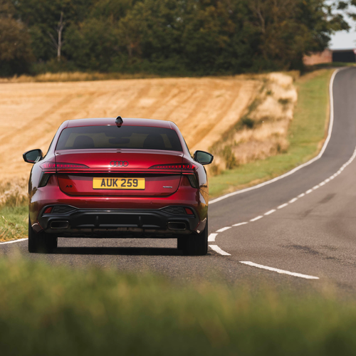 2026 Audi A6 Sedan e-hybrid Quattro UK Version Rear View