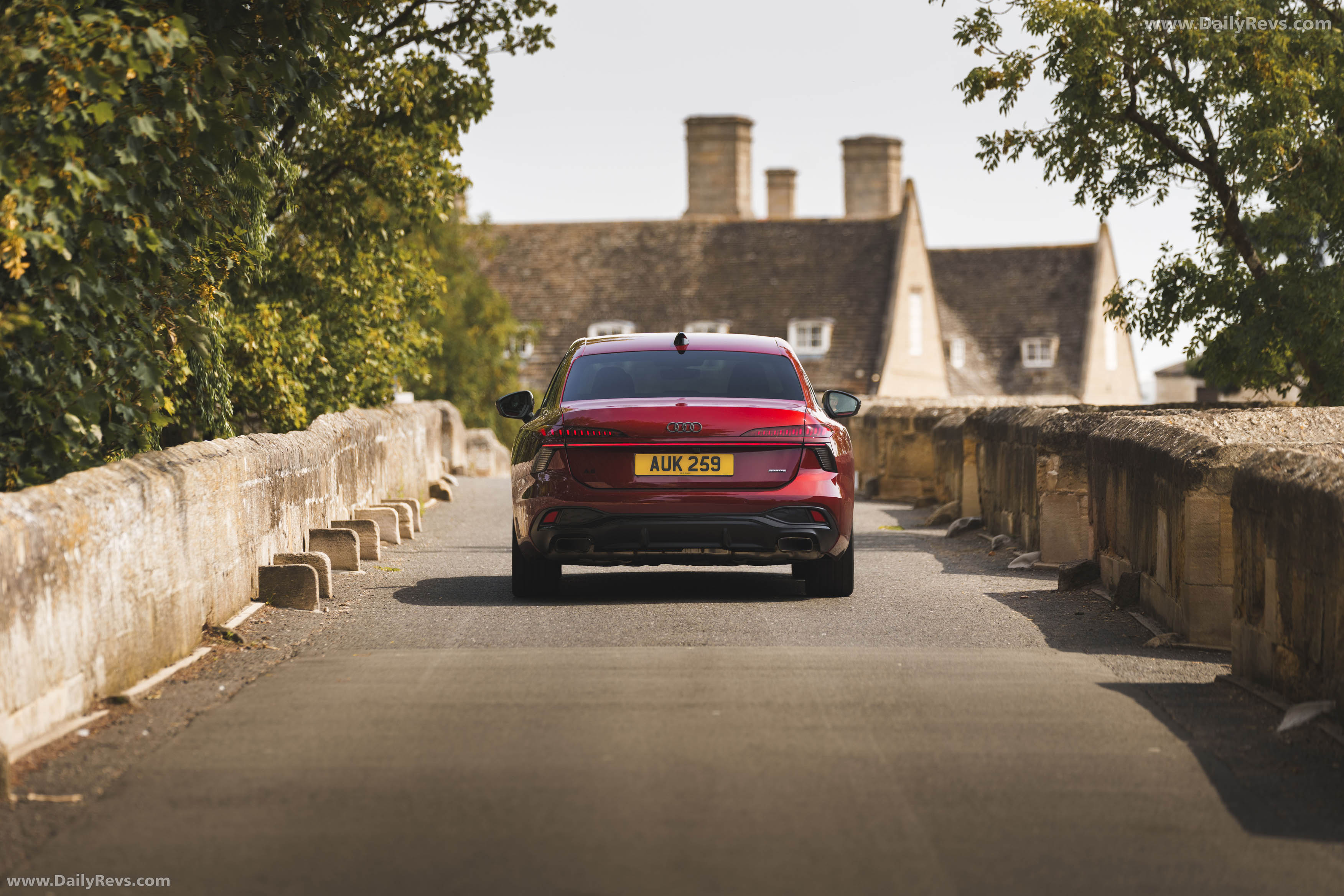 2026 Audi A6 Sedan e-hybrid Quattro UK Version Rear View