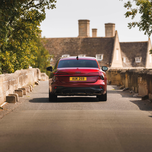 2026 Audi A6 Sedan e-hybrid Quattro UK Version Rear View