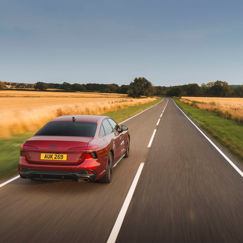 2026 Audi A6 Sedan e-hybrid Quattro UK Version Rear View