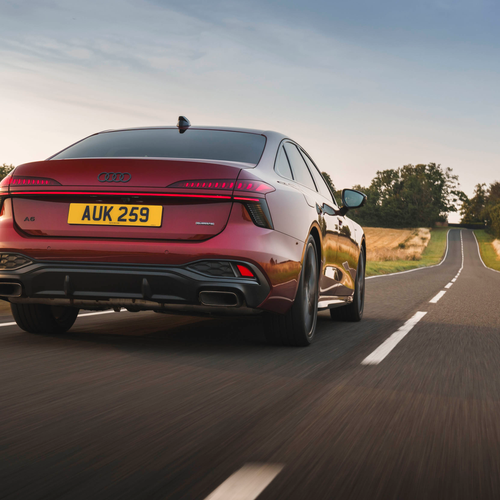 2026 Audi A6 Sedan e-hybrid Quattro UK Version Rear View