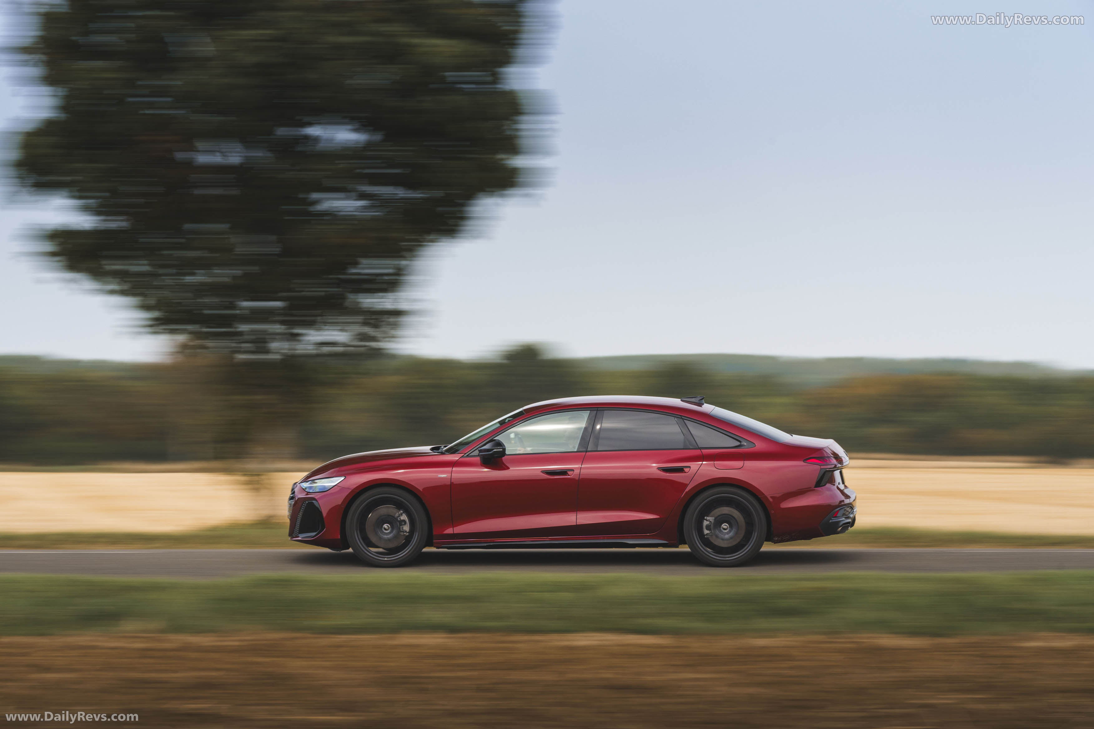 2026 Audi A6 Sedan e-hybrid Quattro UK Version Side View