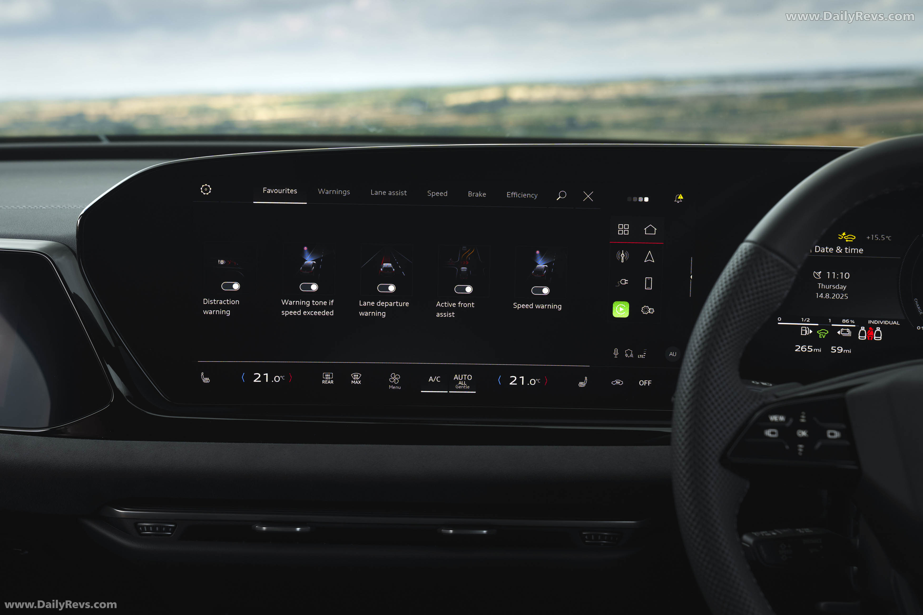 2026 Audi A6 Sedan e-hybrid Quattro UK Version Interior