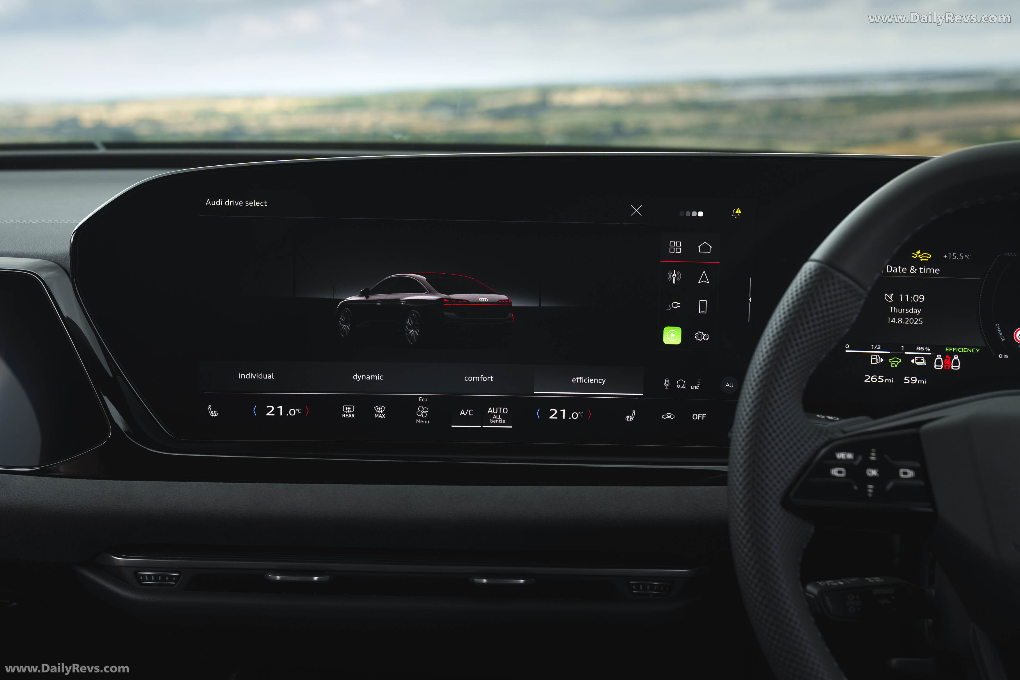 2026 Audi A6 Sedan e-hybrid Quattro UK Version Interior