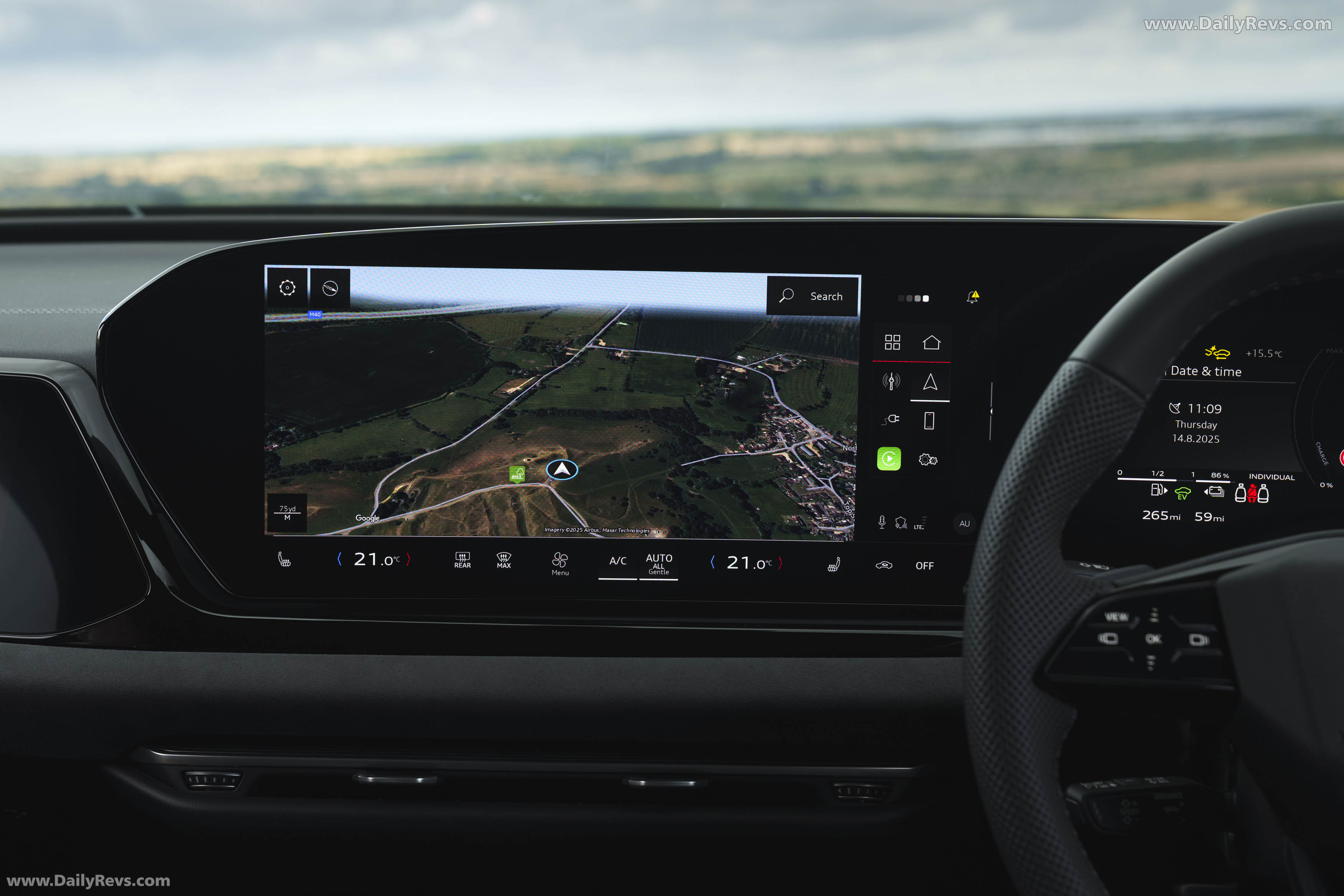 2026 Audi A6 Sedan e-hybrid Quattro UK Version Interior