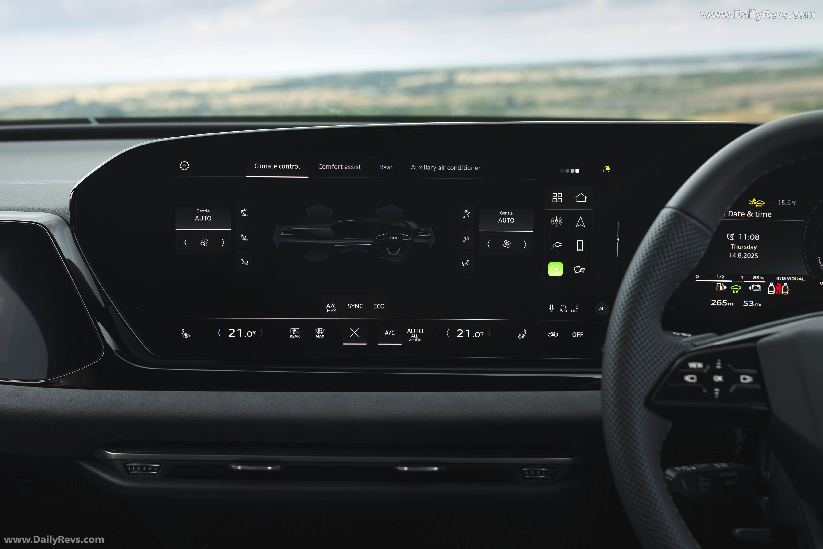 2026 Audi A6 Sedan e-hybrid Quattro UK Version Interior