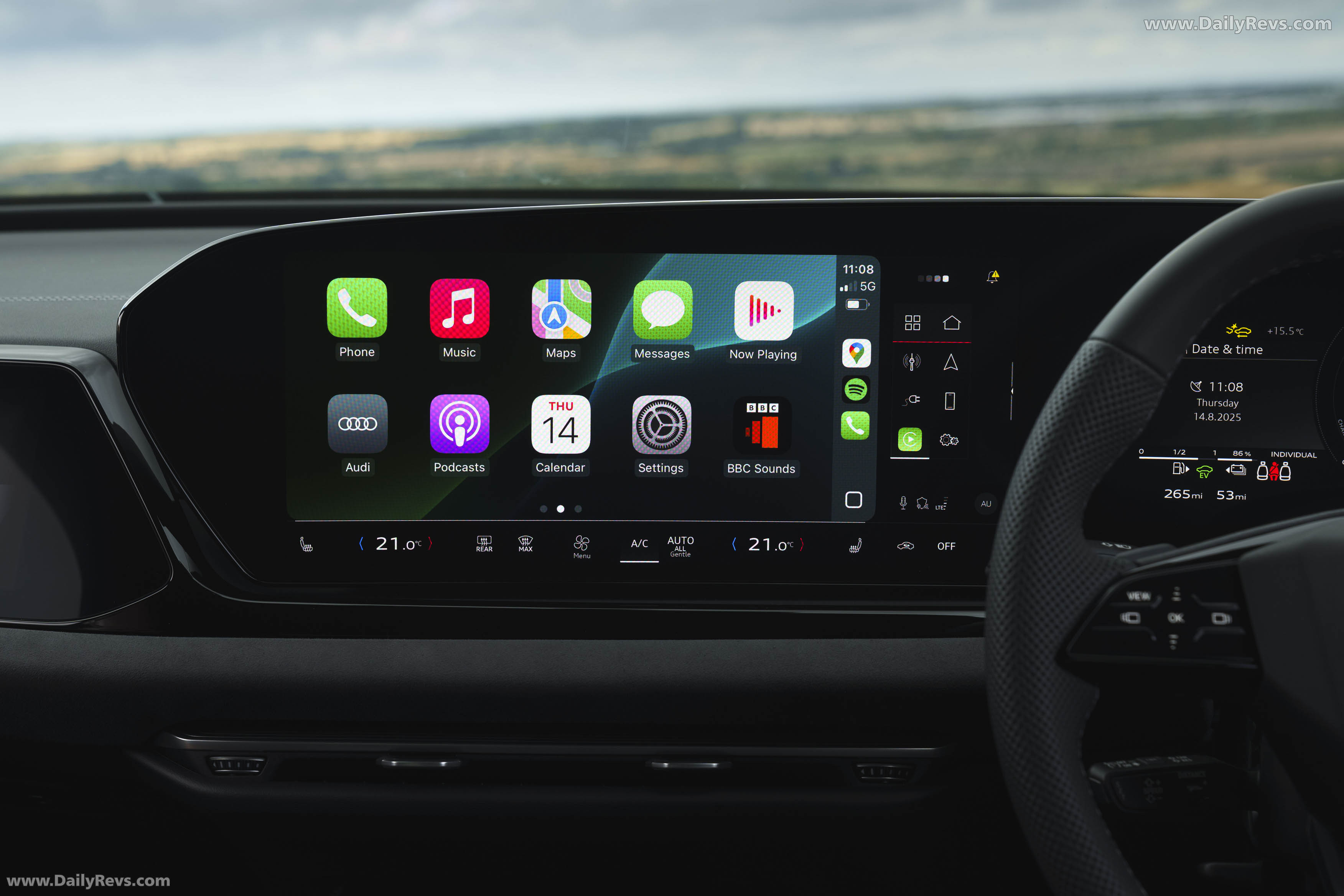 2026 Audi A6 Sedan e-hybrid Quattro UK Version Interior