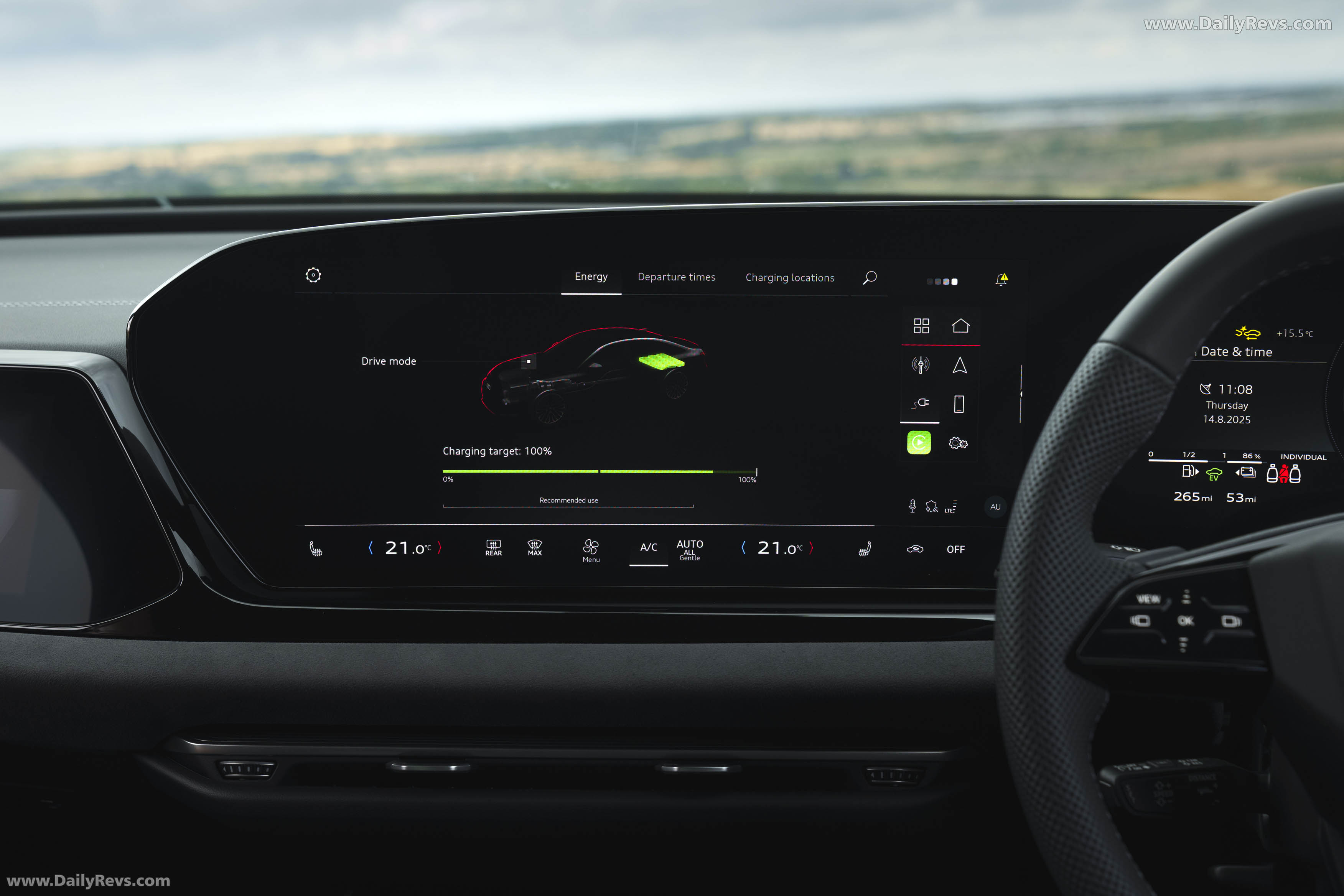 2026 Audi A6 Sedan e-hybrid Quattro UK Version Interior
