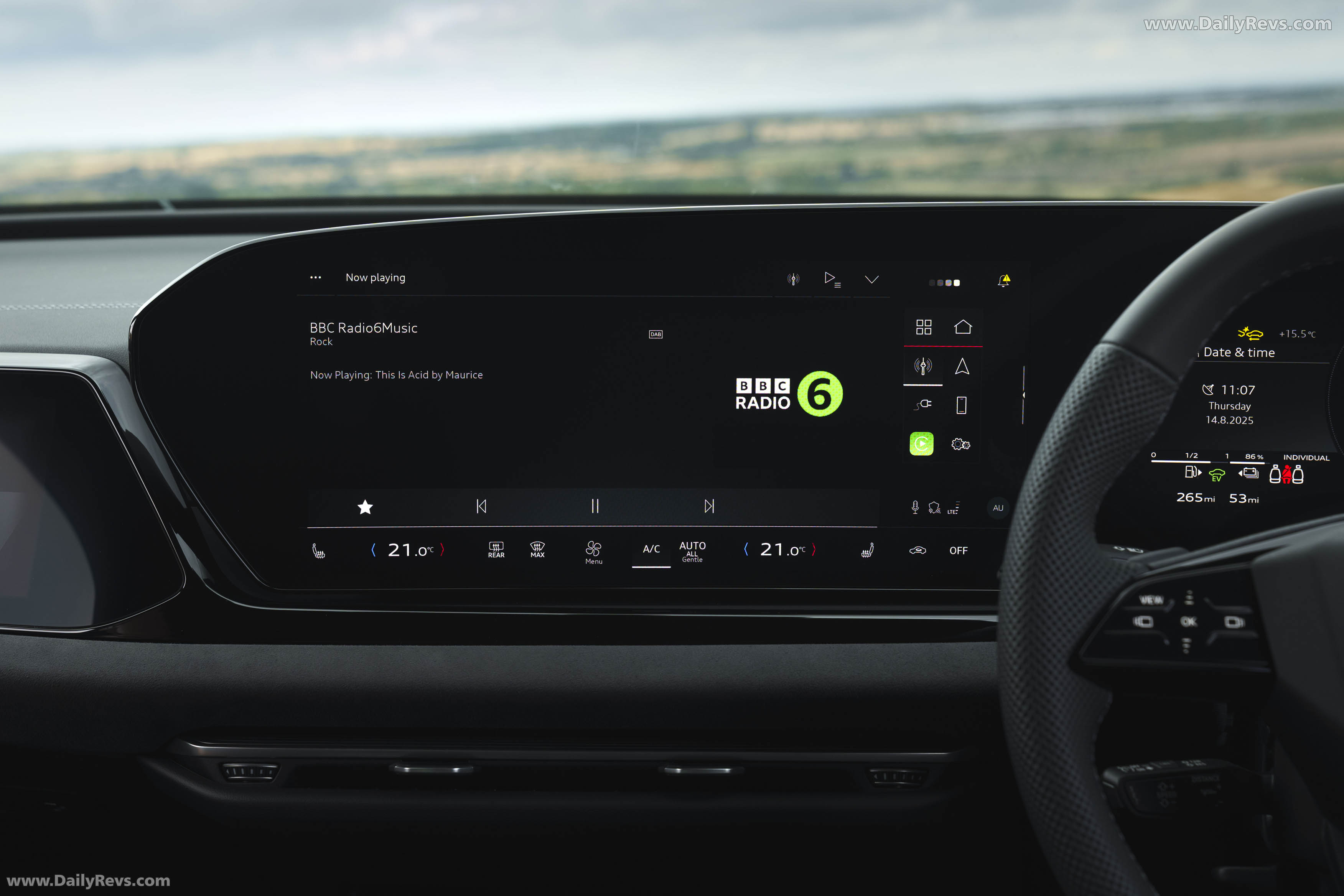 2026 Audi A6 Sedan e-hybrid Quattro UK Version Interior