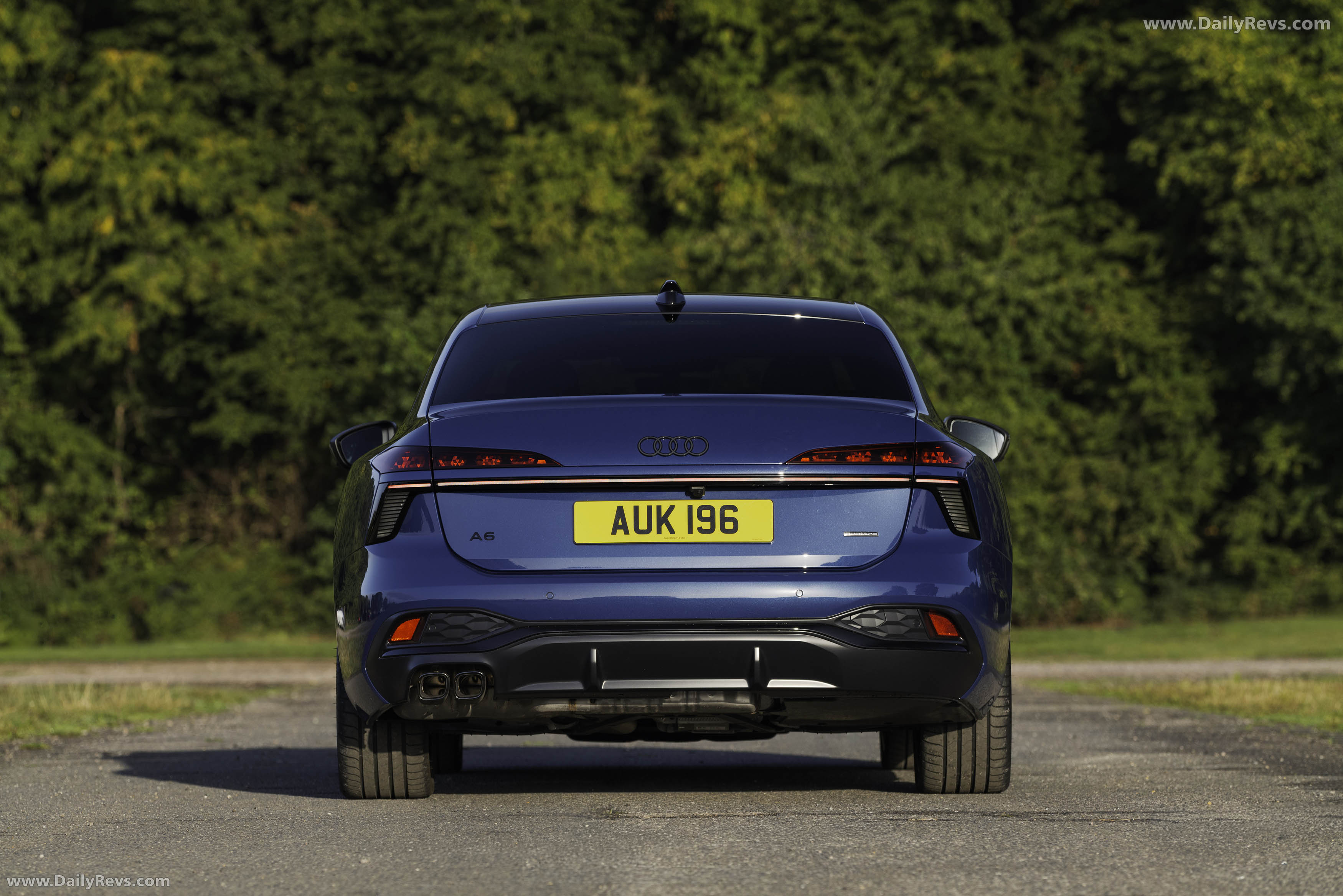 2026 Audi A6 Sedan C9 UK Version Rear View