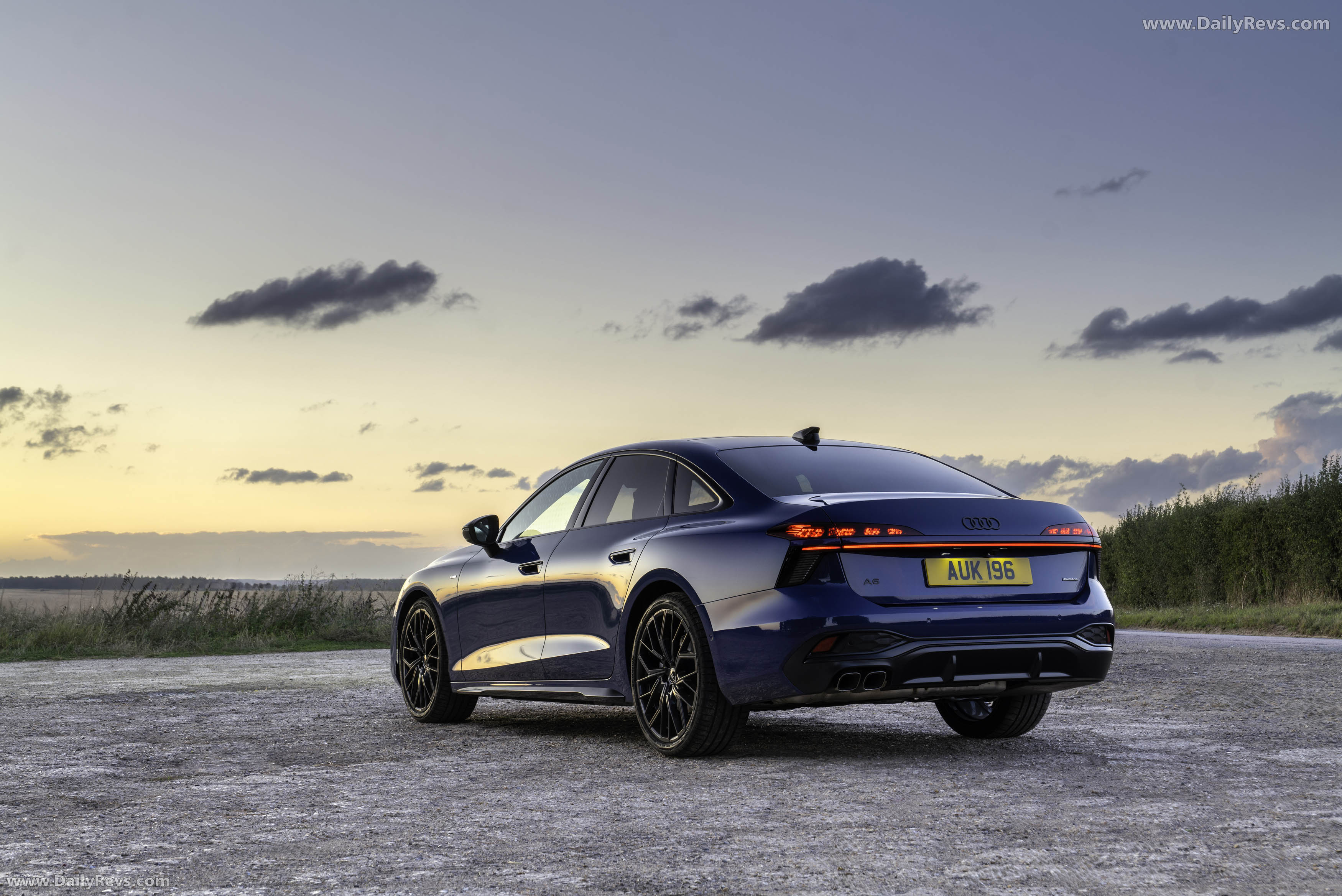 2026 Audi A6 Sedan C9 UK Version Rear View