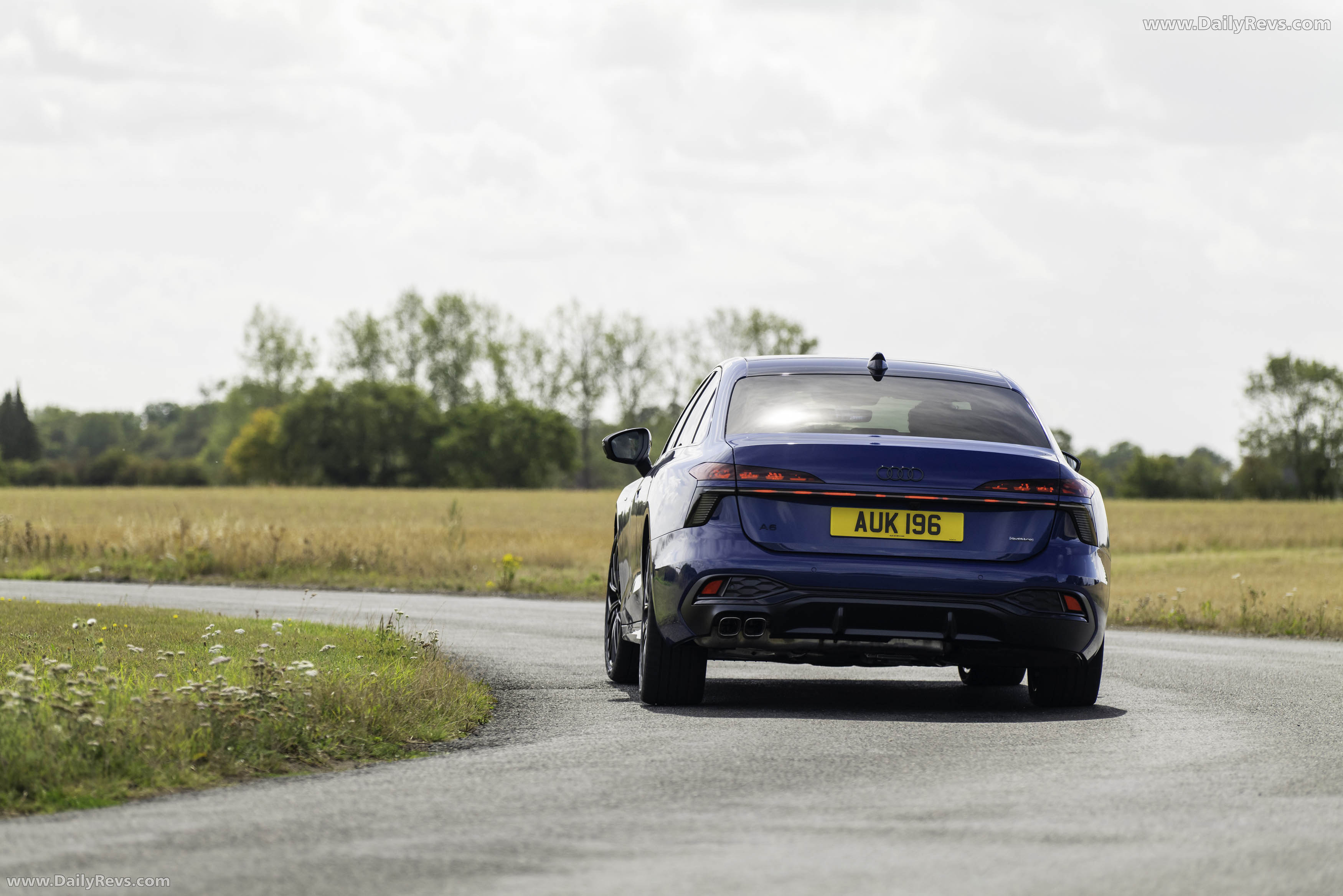 2026 Audi A6 Sedan C9 UK Version Rear View