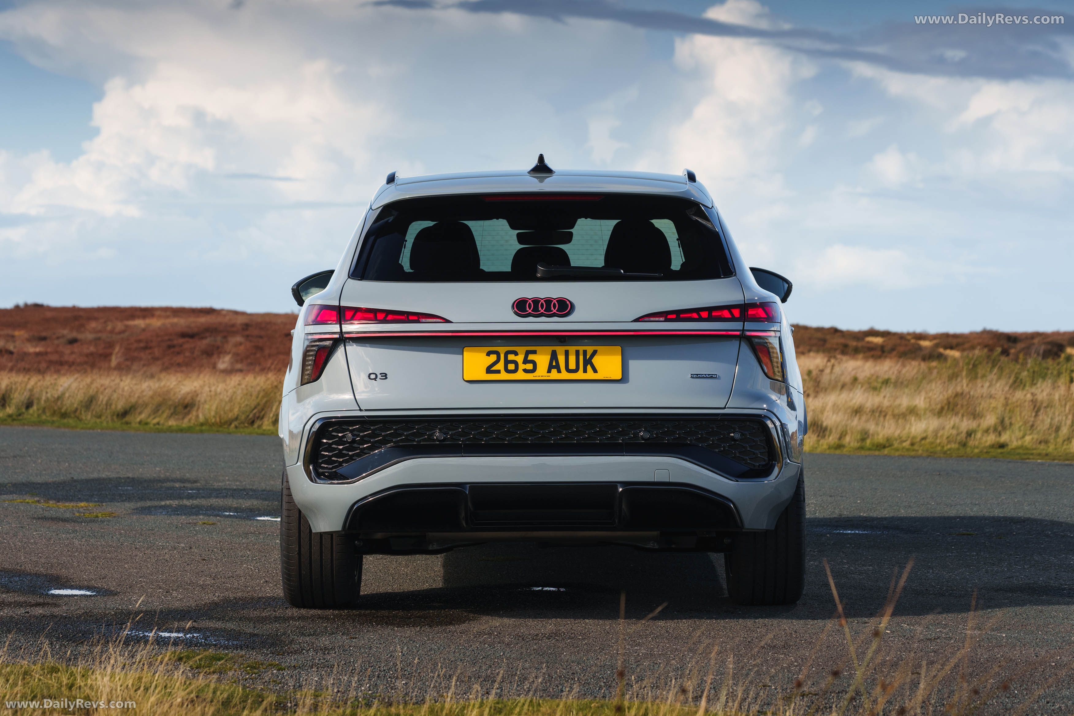 2026 Audi Q3 F3 UK Version Rear View