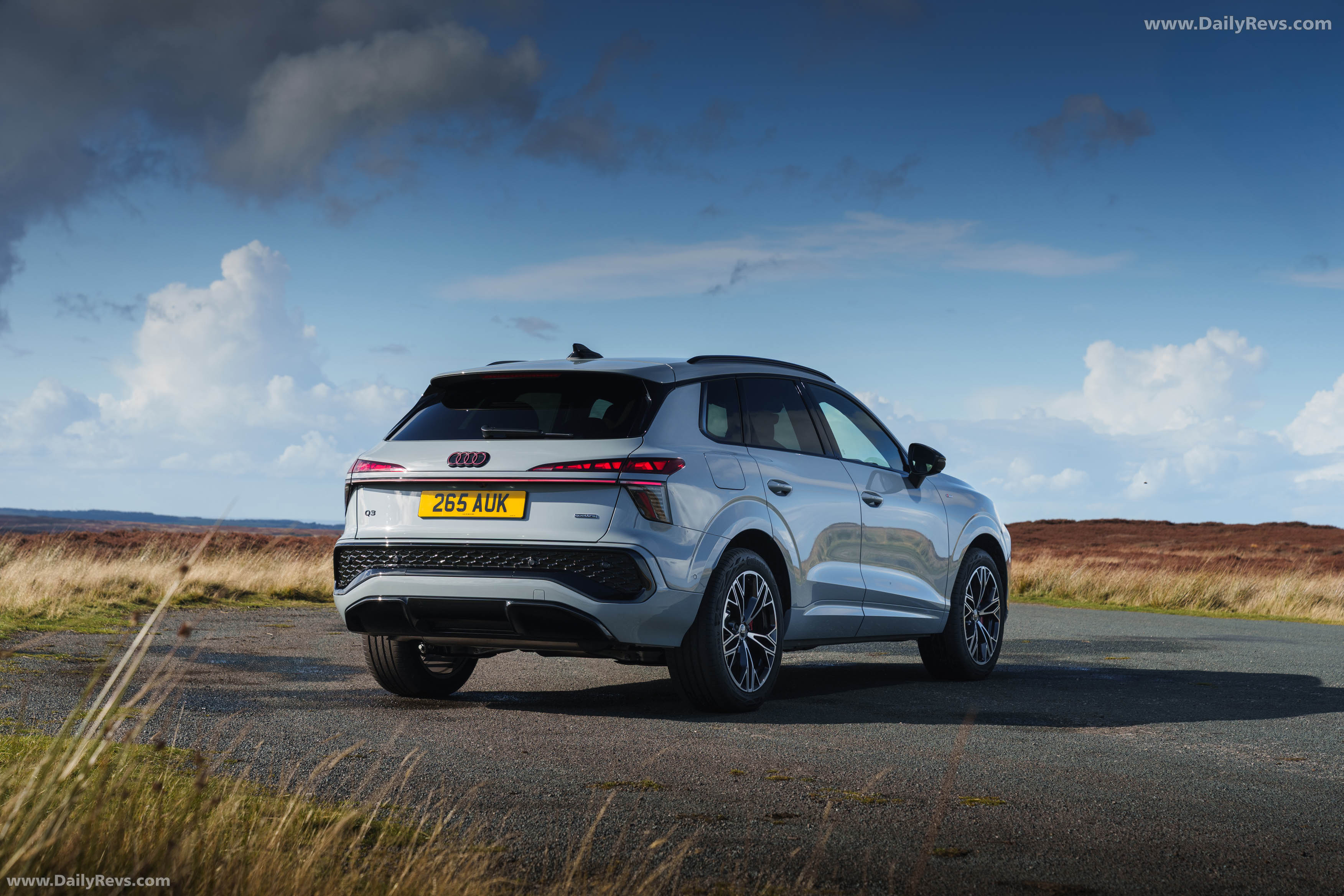 2026 Audi Q3 F3 UK Version Rear View