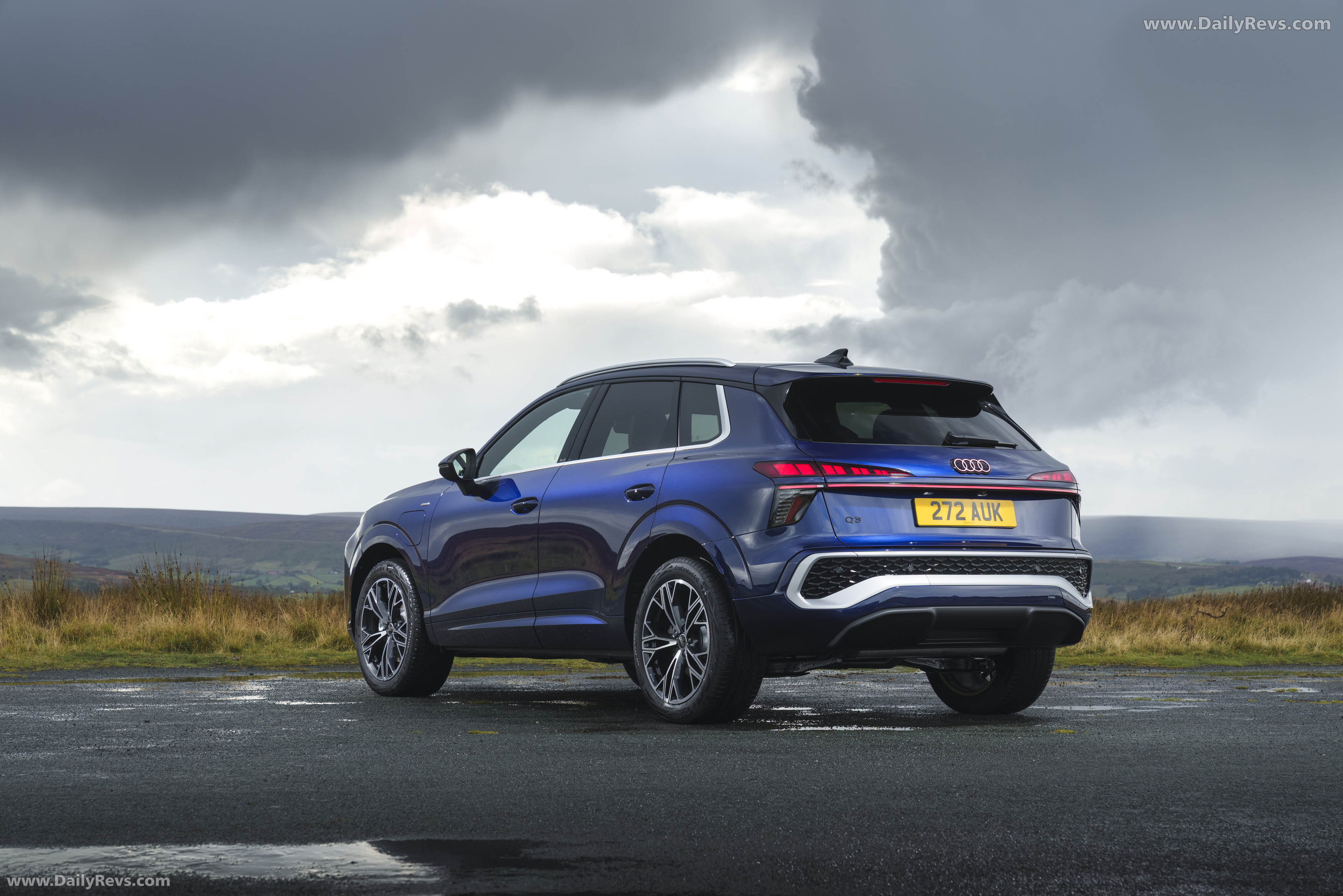2026 Audi Q3 e-hybrid F3 UK Version Rear View