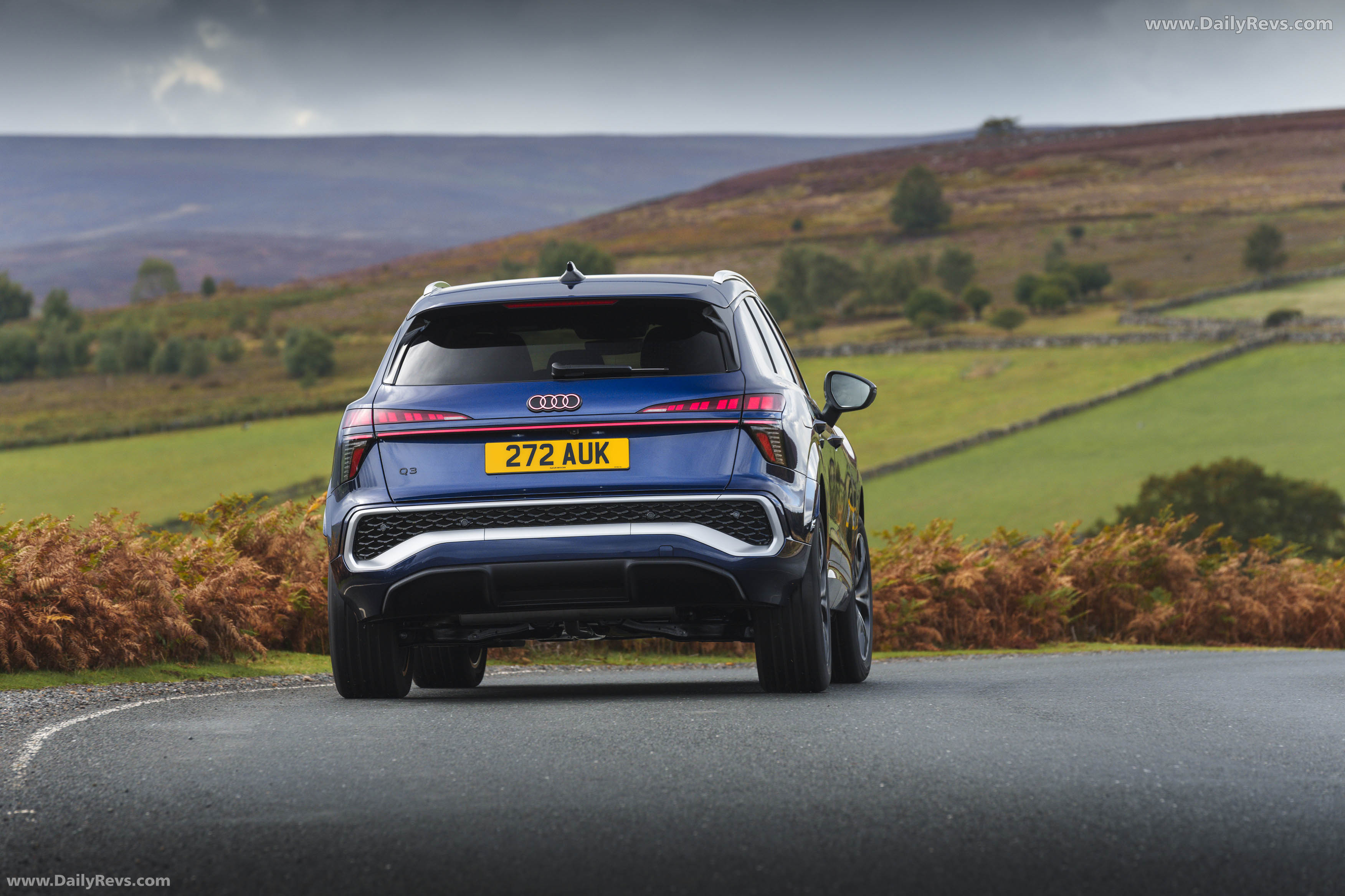 2026 Audi Q3 e-hybrid F3 UK Version Rear View