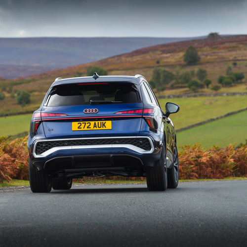 2026 Audi Q3 e-hybrid F3 UK Version Rear View