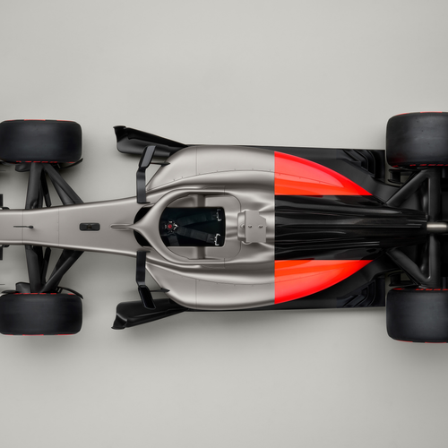 2025 Audi R26 Concept Top View