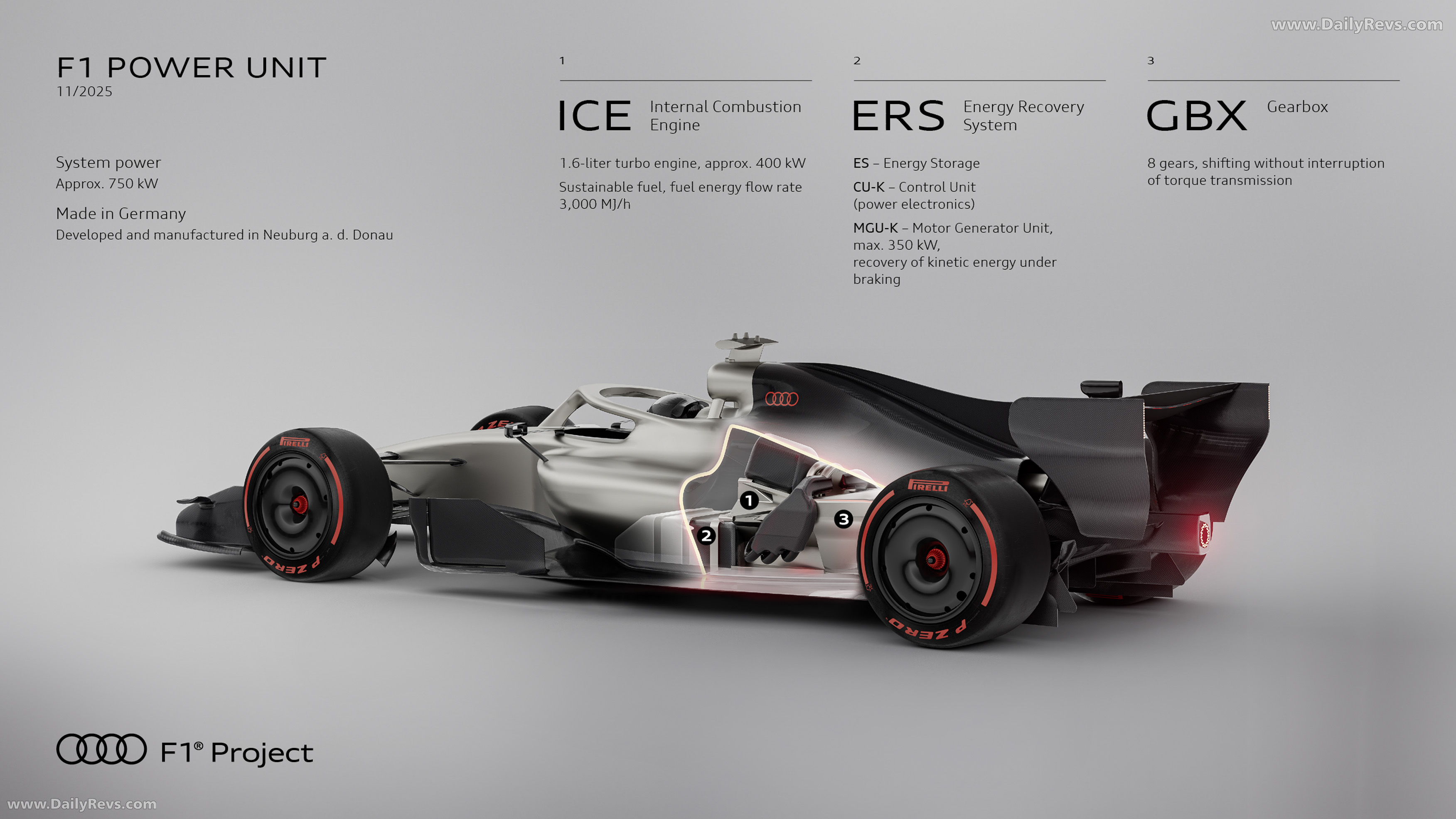 2025 Audi R26 Concept Engine