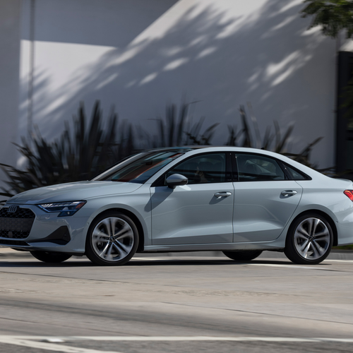 2025 Audi A3 Sedan 8Y US Version Side View
