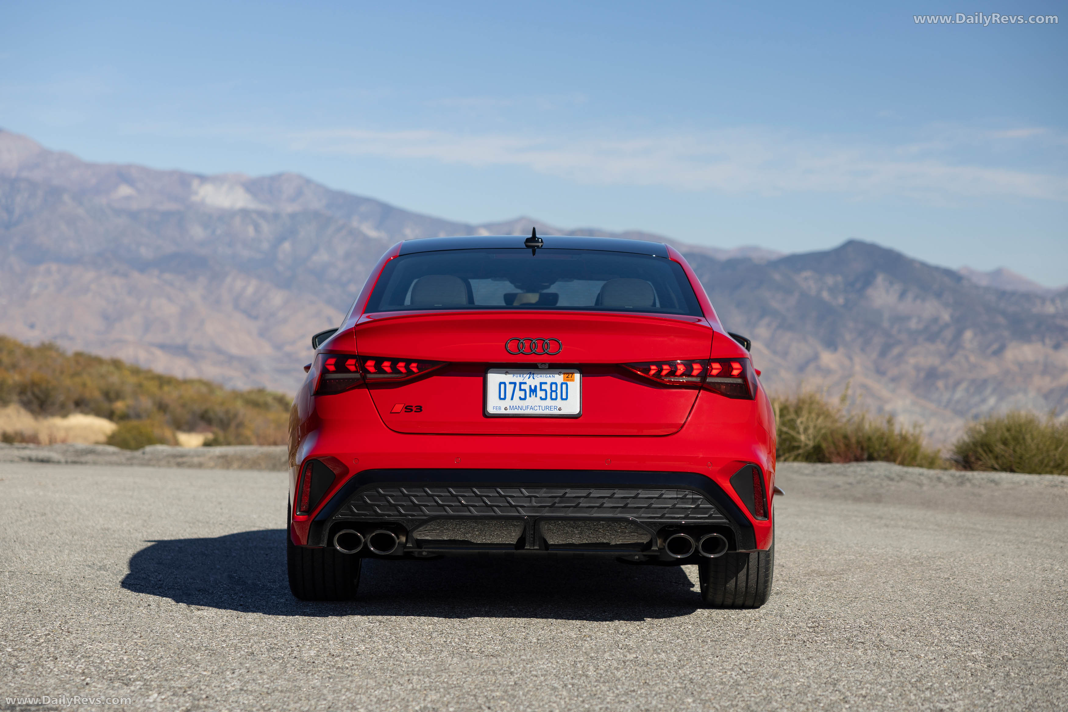 2025 Audi S3 8Y US Version Rear View