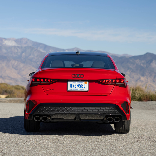 2025 Audi S3 8Y US Version Rear View
