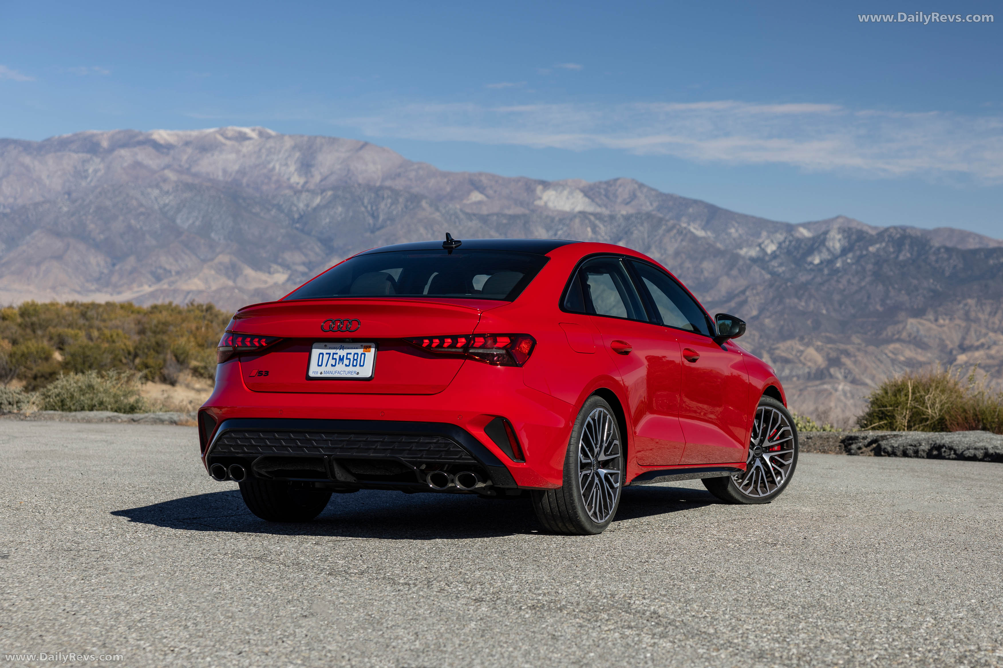 2025 Audi S3 8Y US Version Rear View