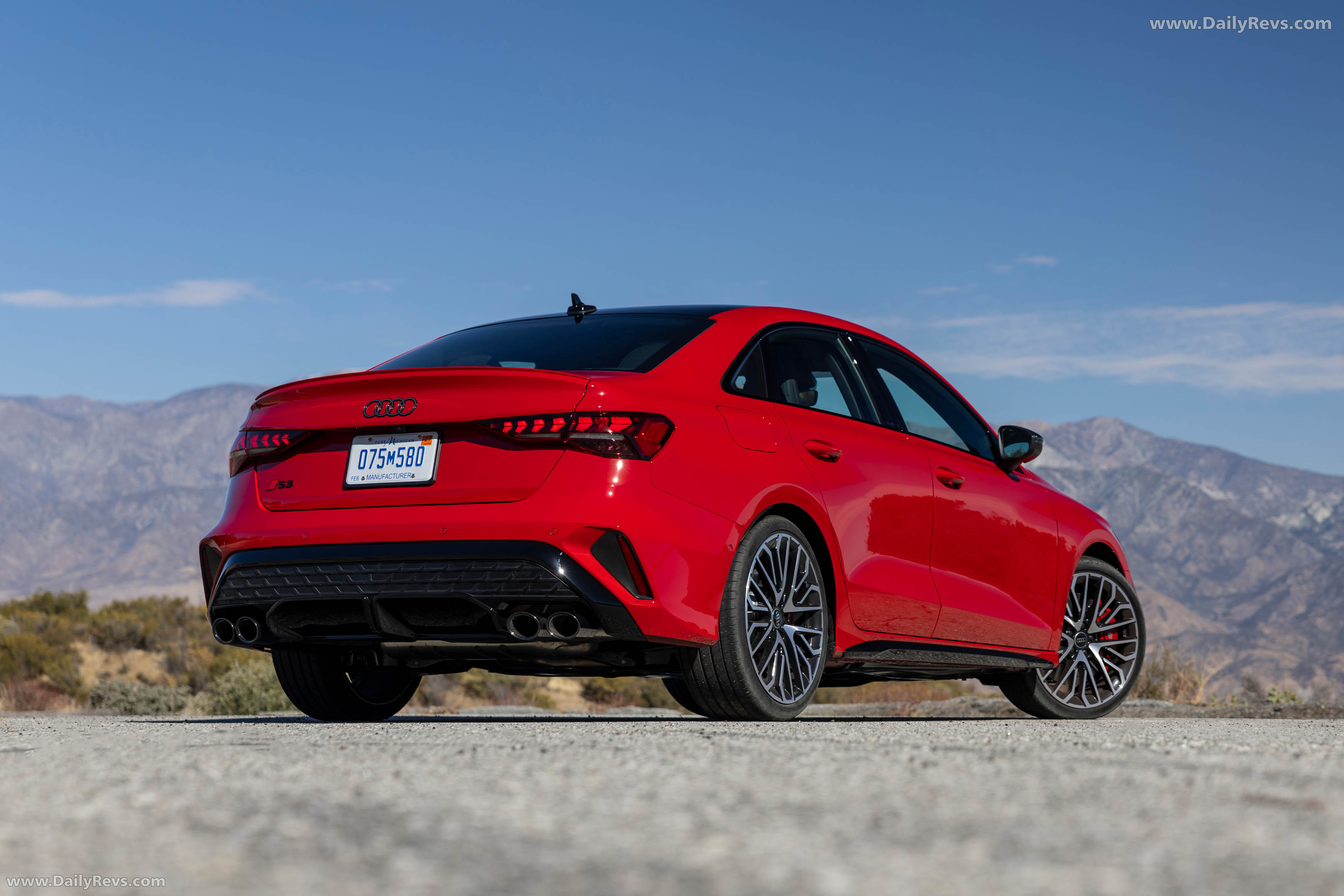 2025 Audi S3 8Y US Version Rear View
