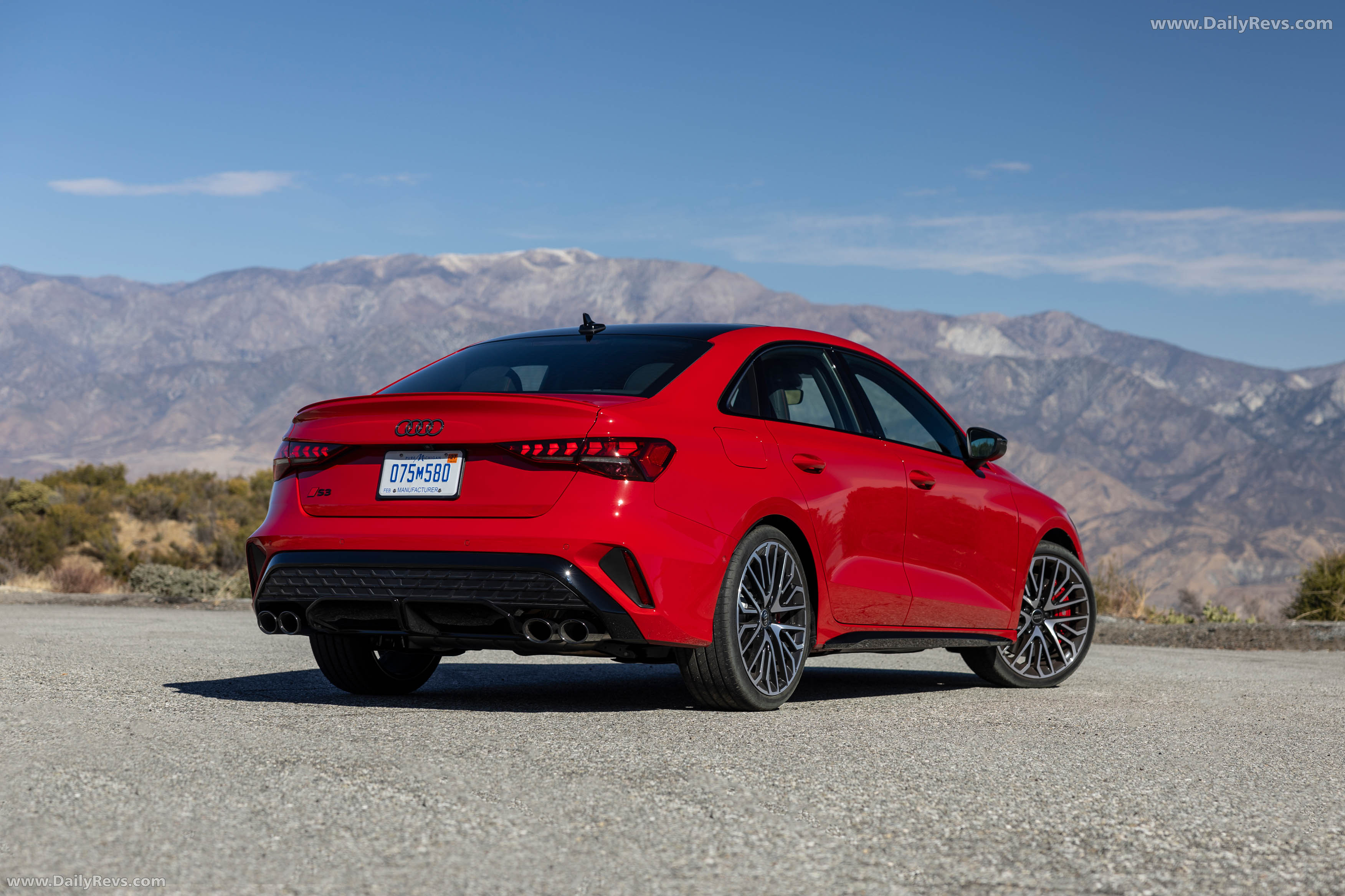 2025 Audi S3 8Y US Version Rear View
