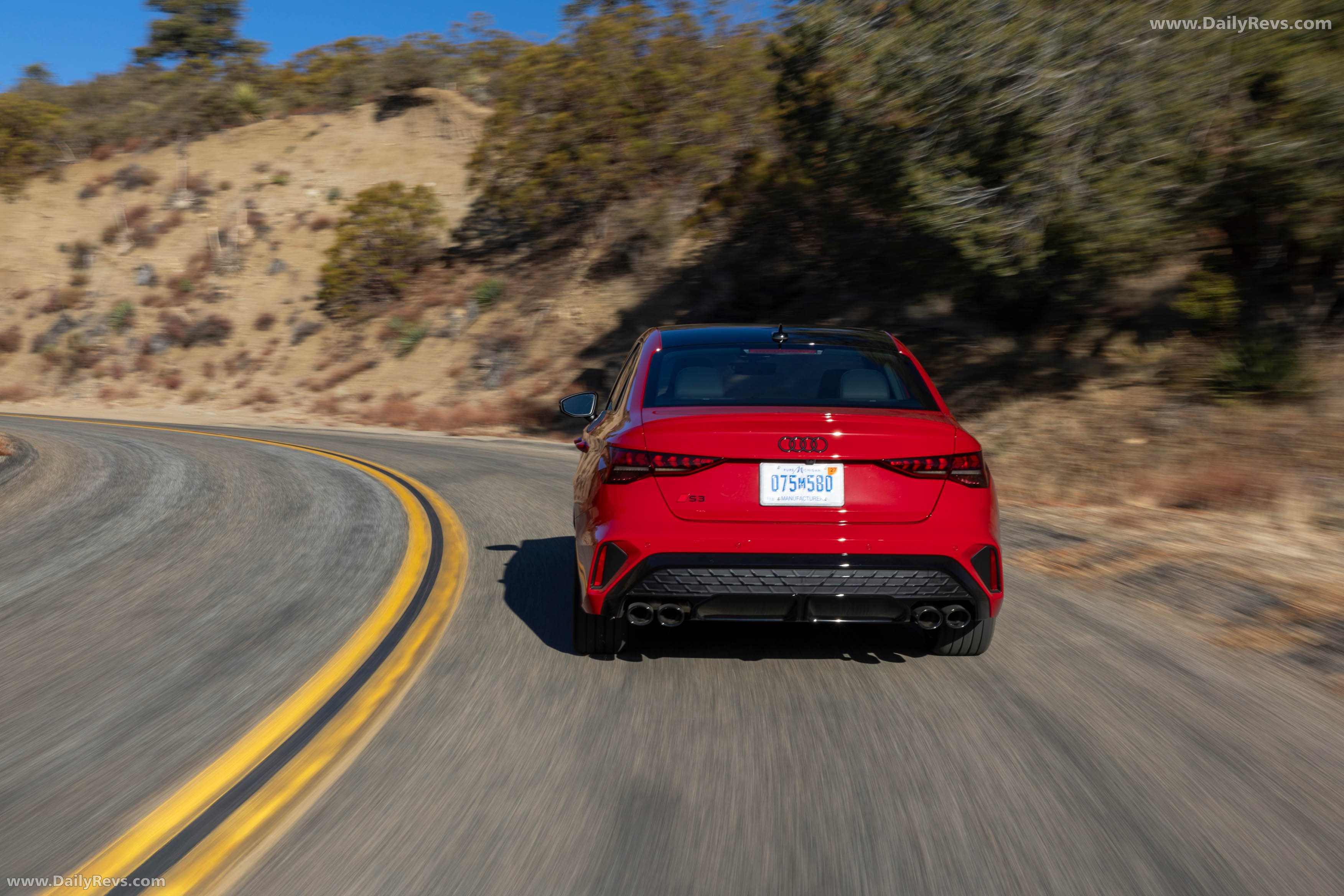 2025 Audi S3 8Y US Version Rear View