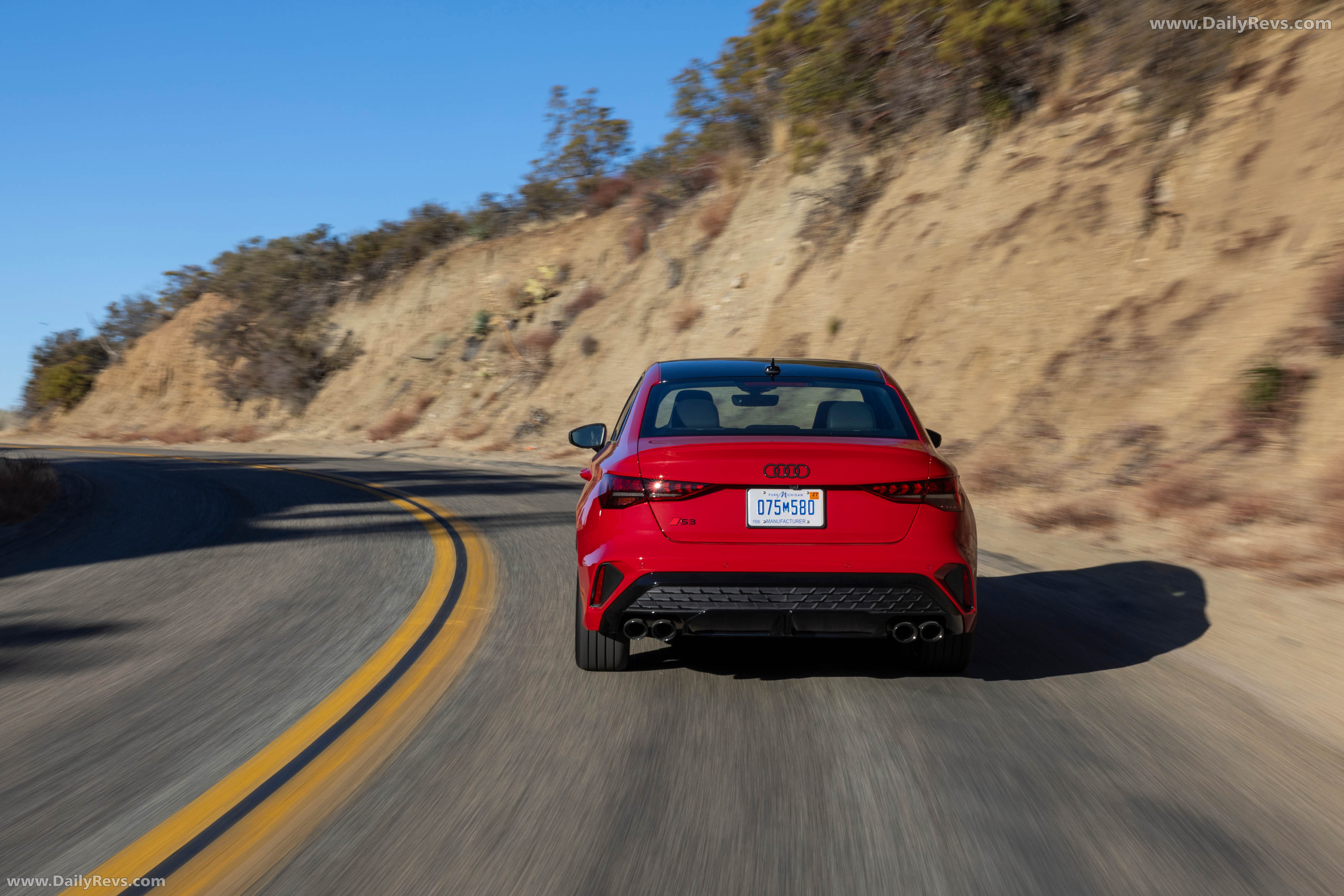 2025 Audi S3 8Y US Version Rear View
