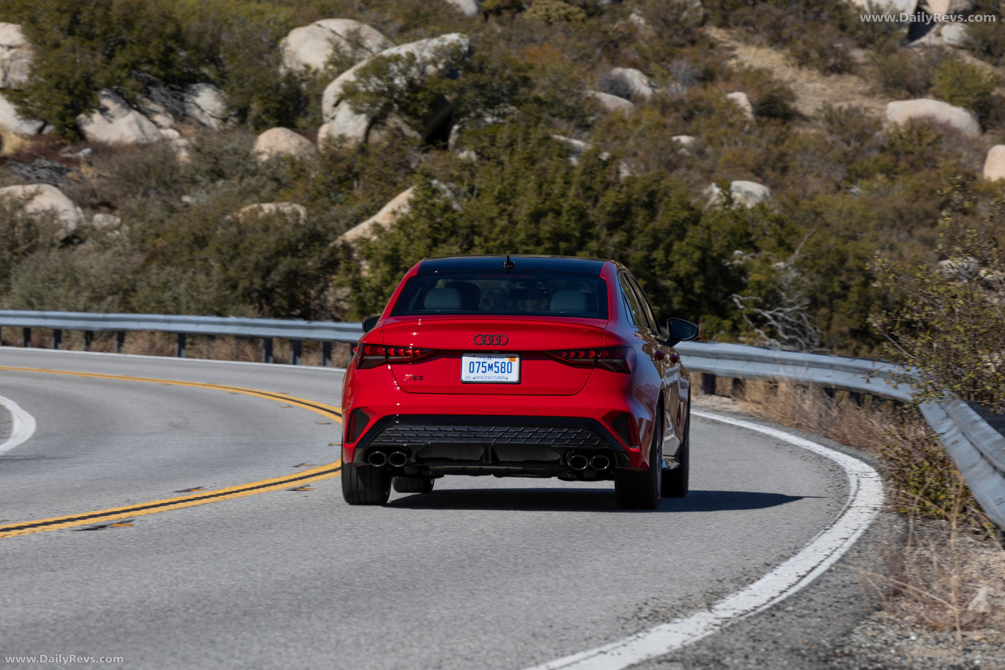 2025 Audi S3 8Y US Version Rear View
