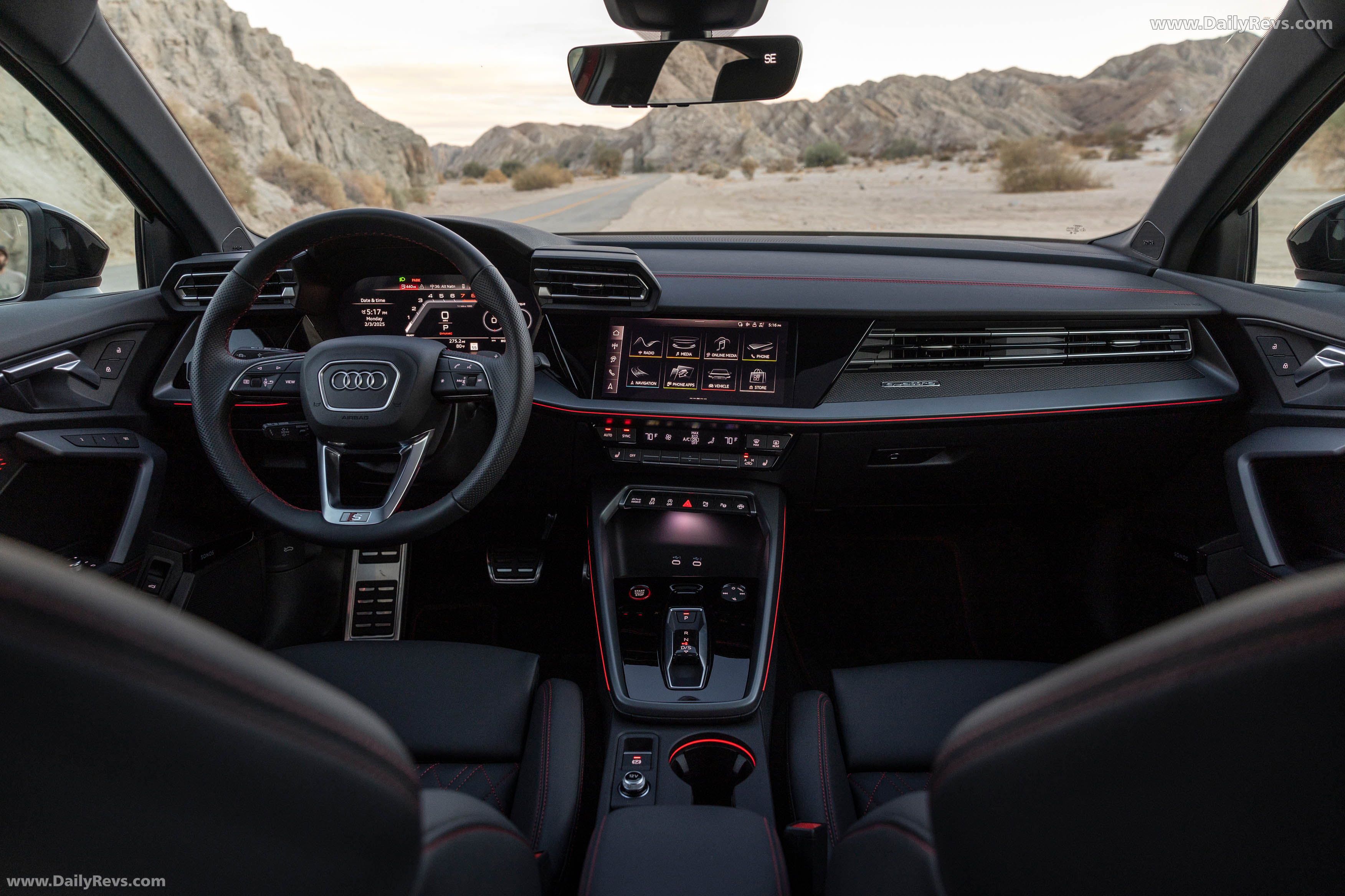 2025 Audi S3 8Y US Version Interior