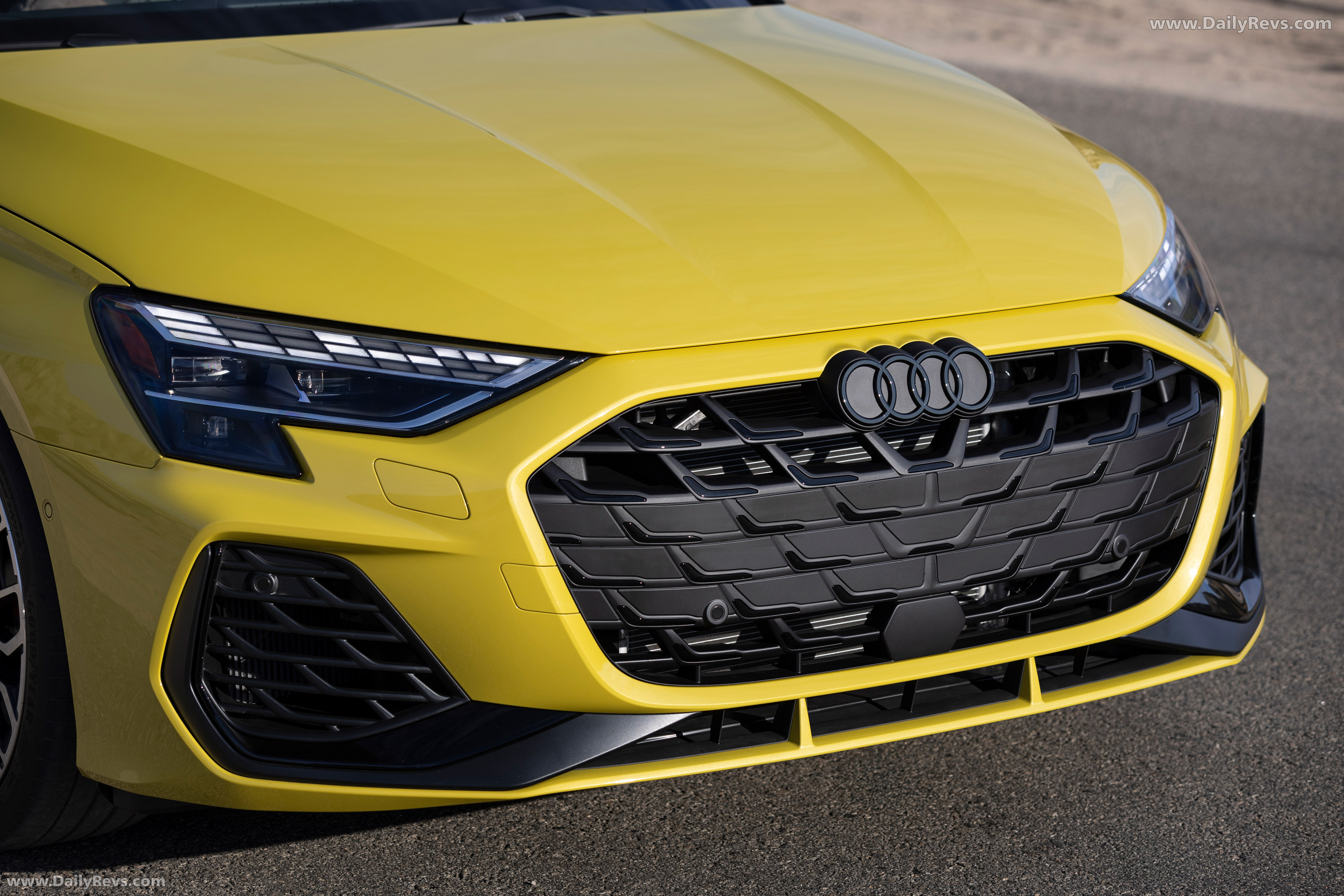 2025 Audi S3 8Y Python Yellow Exterior