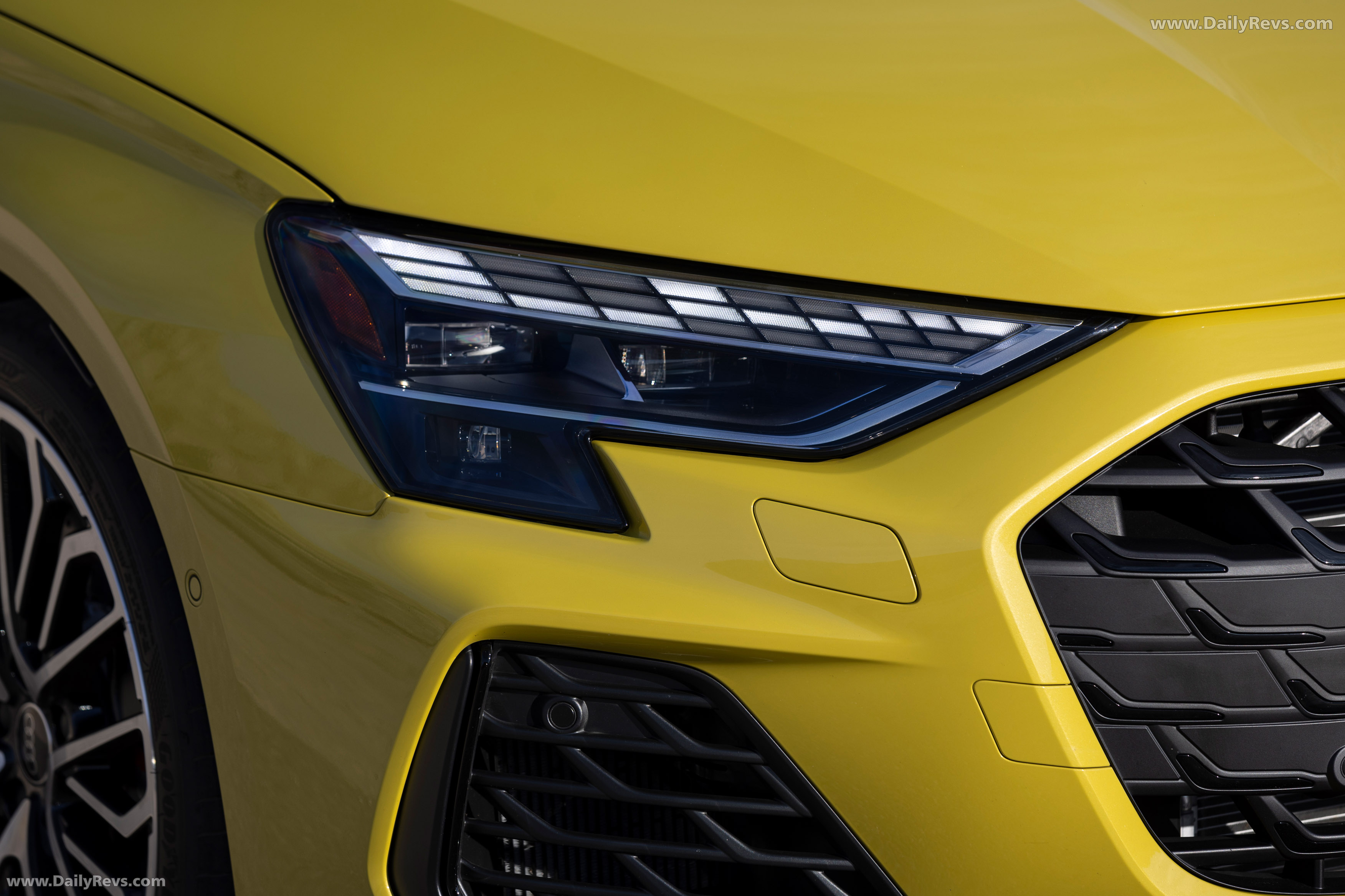 2025 Audi S3 8Y Python Yellow Exterior