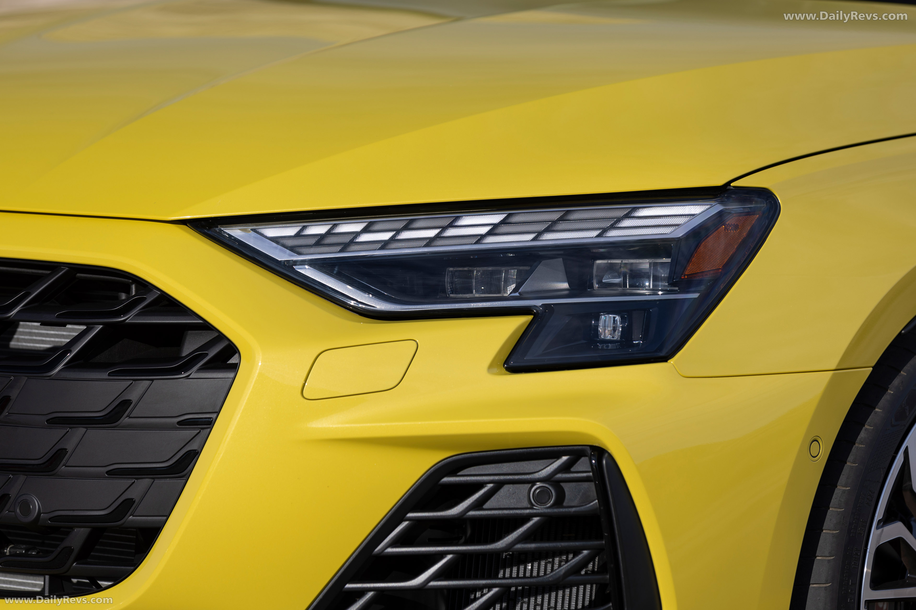 2025 Audi S3 8Y Python Yellow Exterior