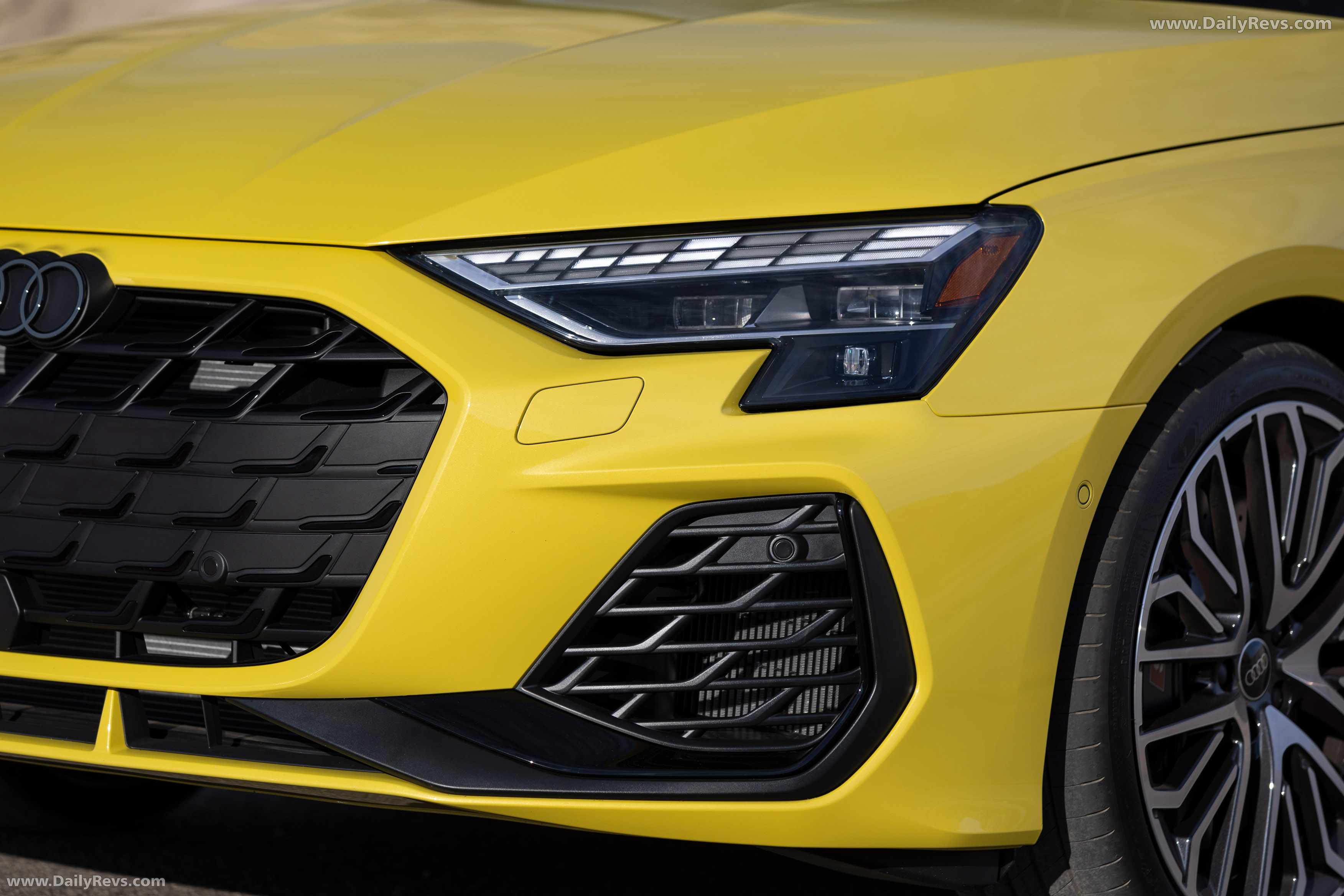2025 Audi S3 8Y Python Yellow Exterior