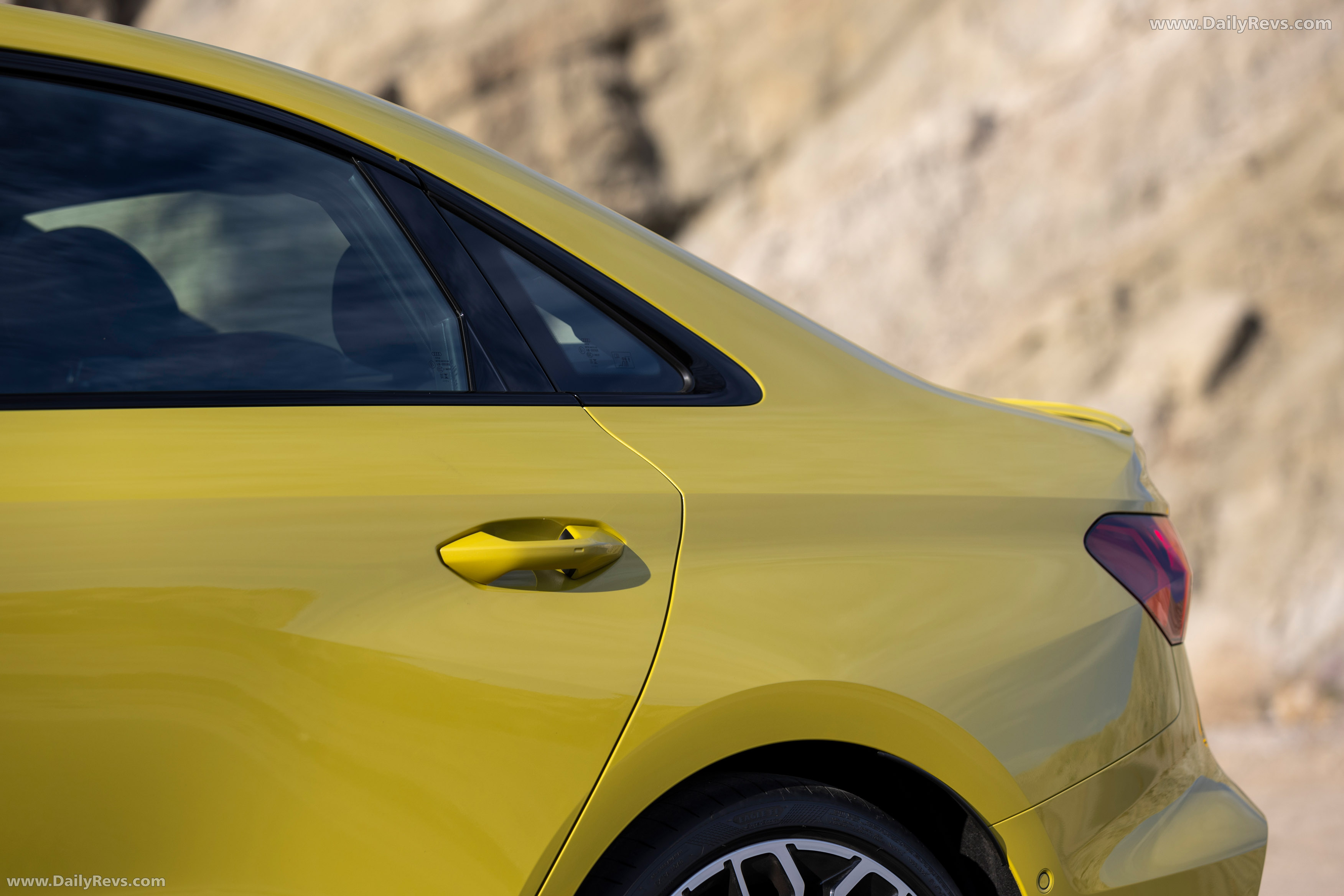 2025 Audi S3 8Y Python Yellow Exterior