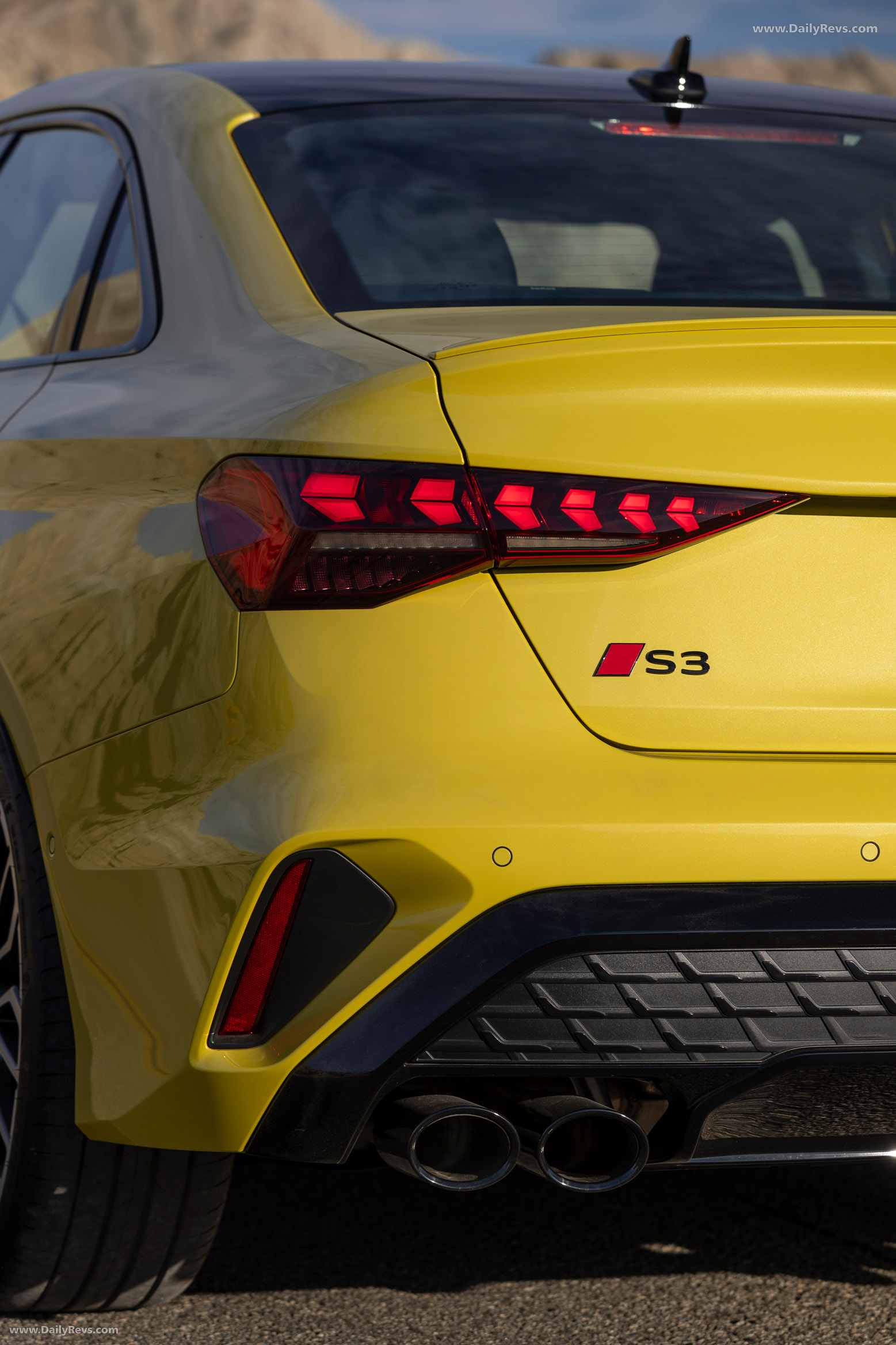 2025 Audi S3 8Y Python Yellow Exterior