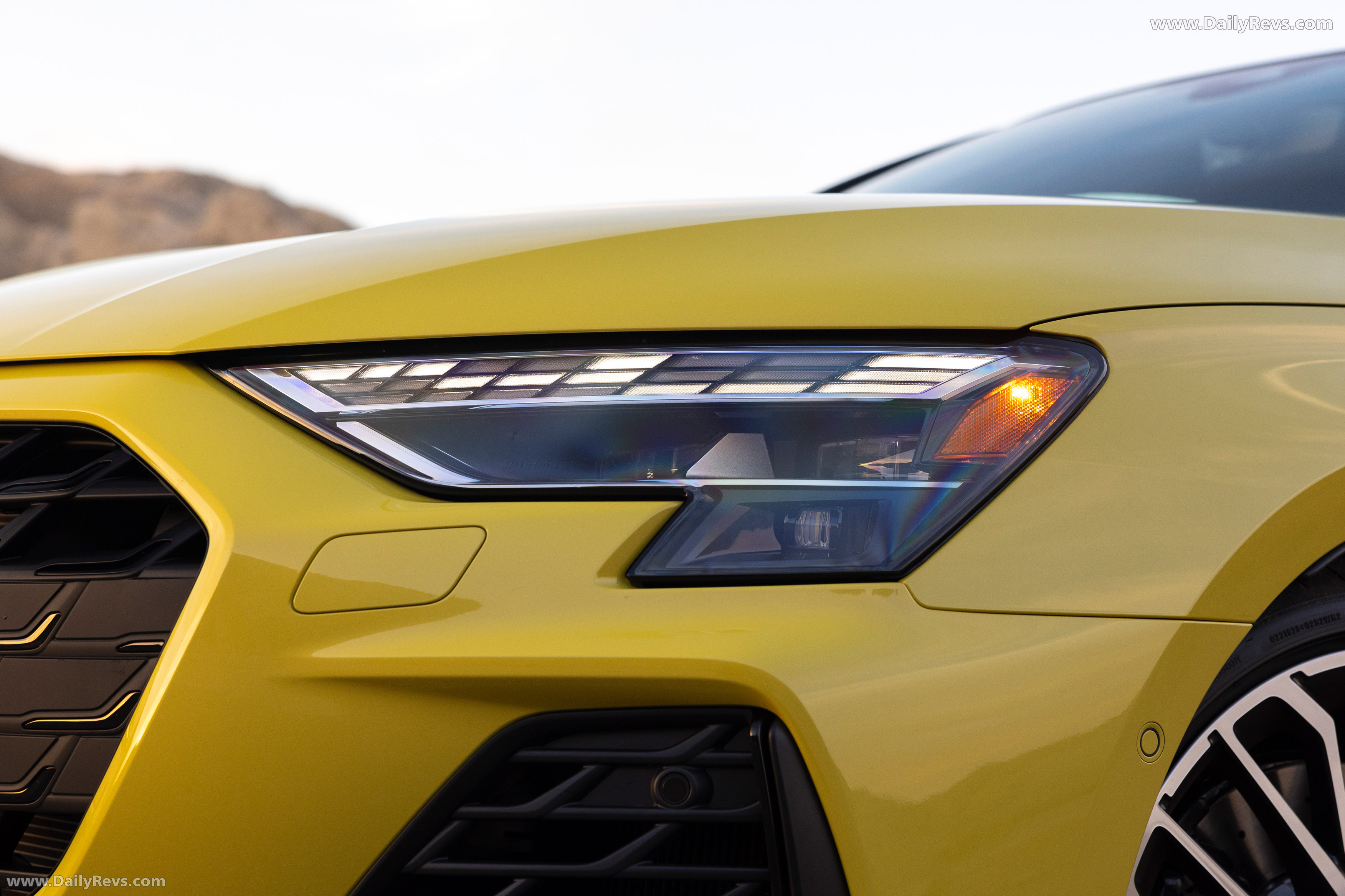 2025 Audi S3 8Y Python Yellow Exterior