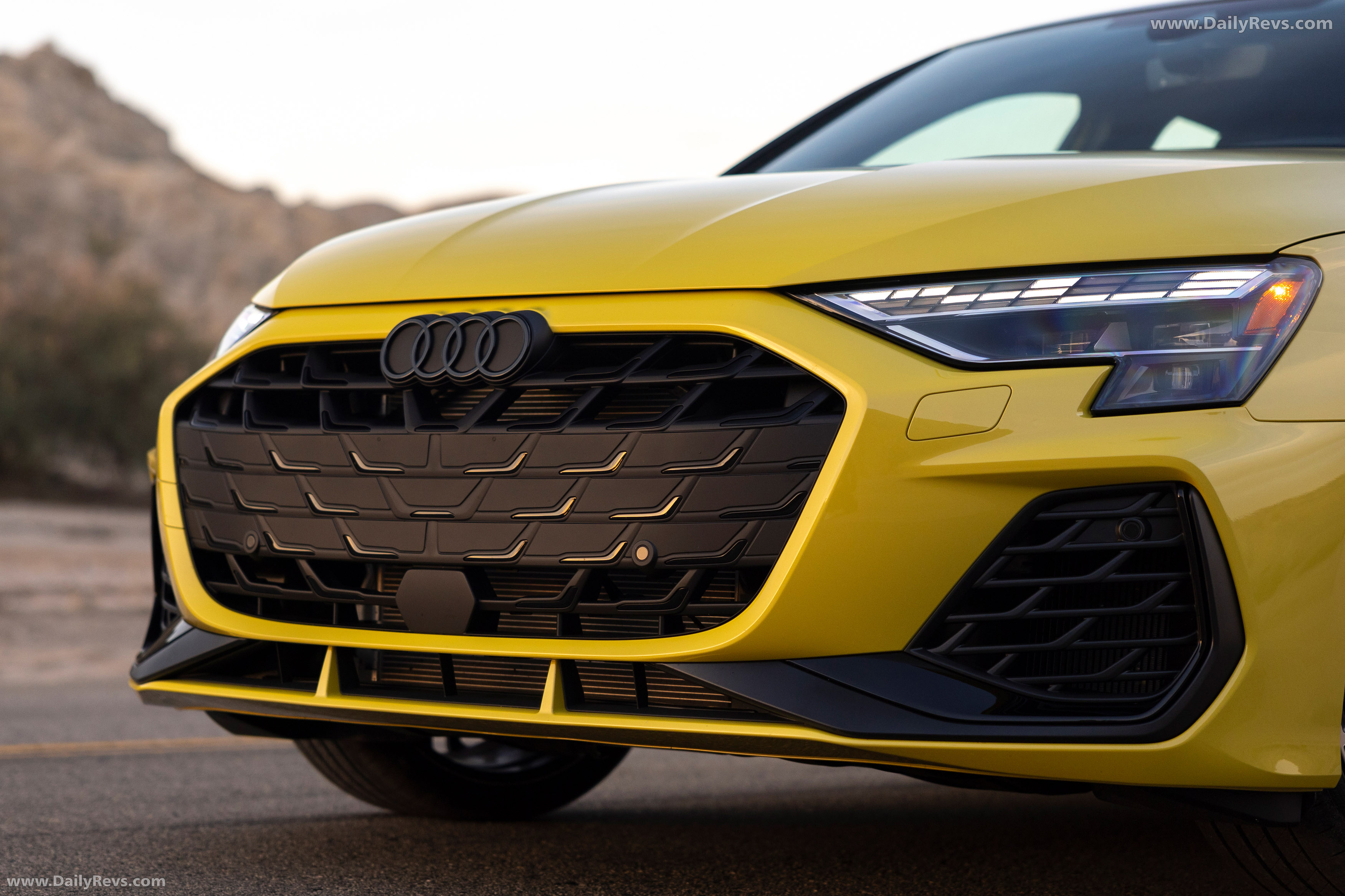 2025 Audi S3 8Y Python Yellow Exterior