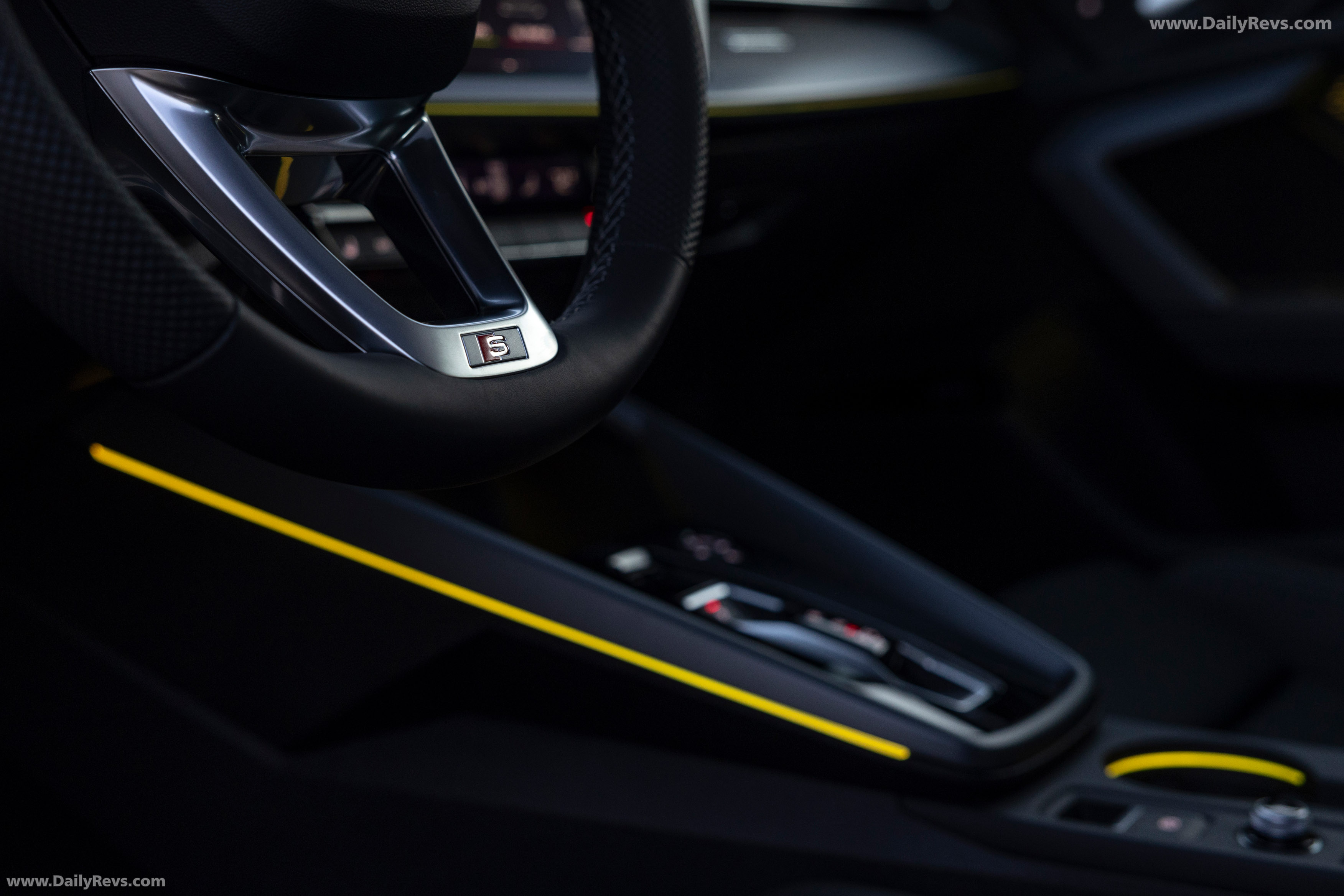 2025 Audi S3 8Y Python Yellow Interior