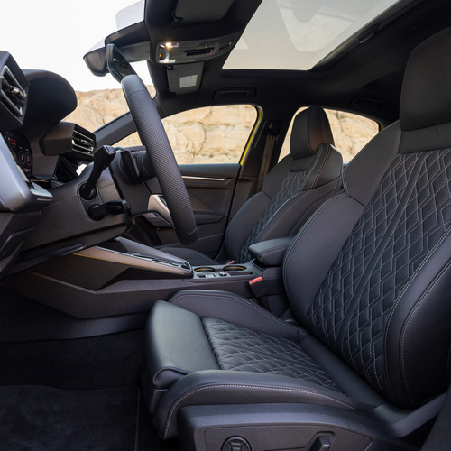 2025 Audi S3 8Y Python Yellow Interior