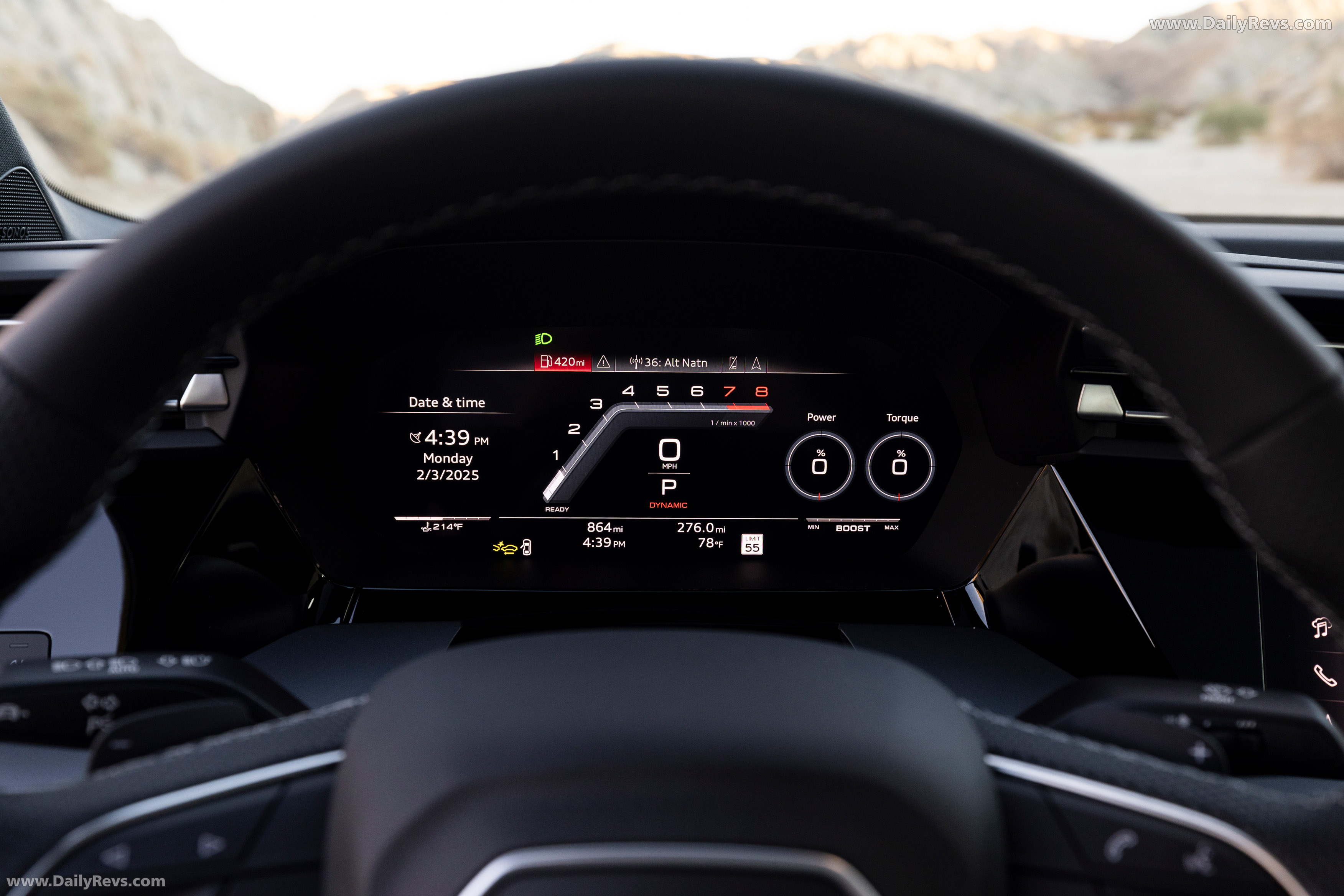 2025 Audi S3 8Y Python Yellow Interior