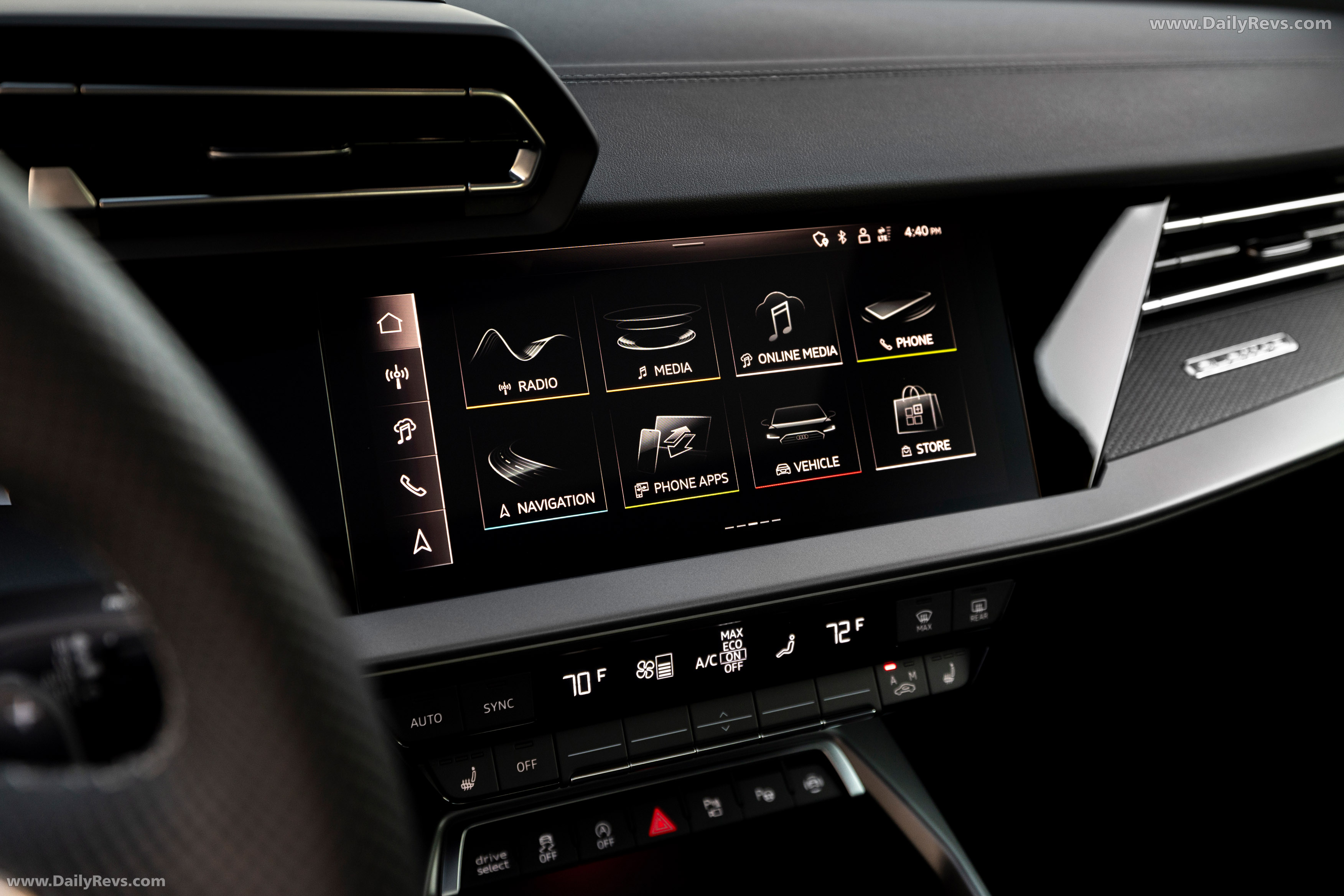 2025 Audi S3 8Y Python Yellow Interior