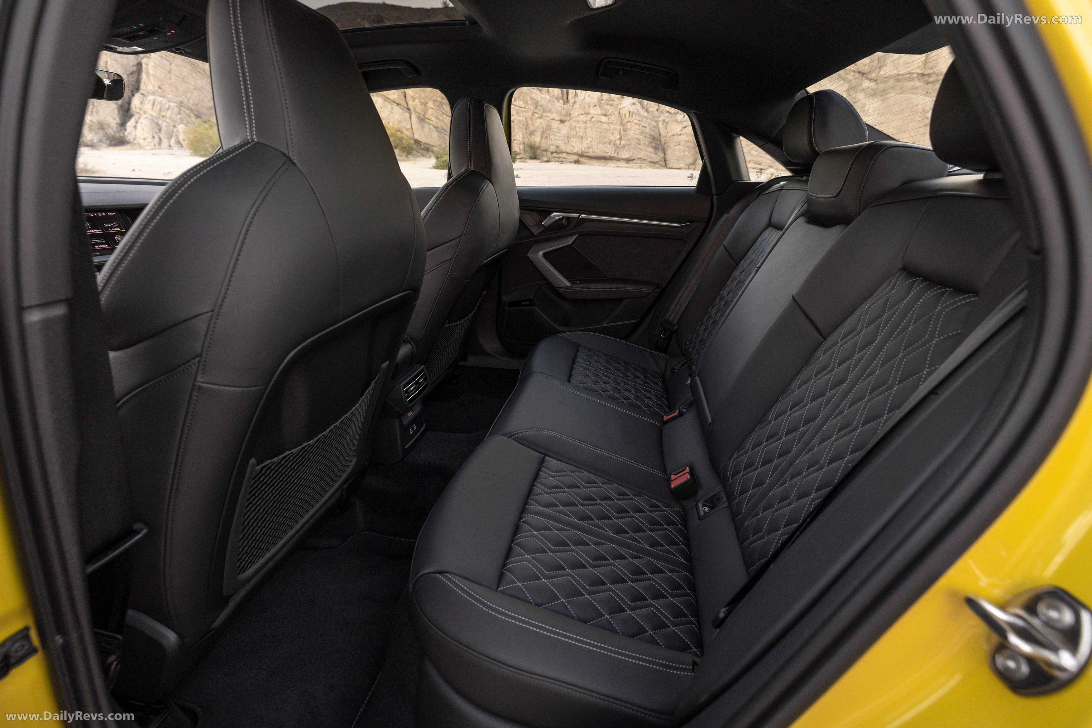 2025 Audi S3 8Y Python Yellow Interior